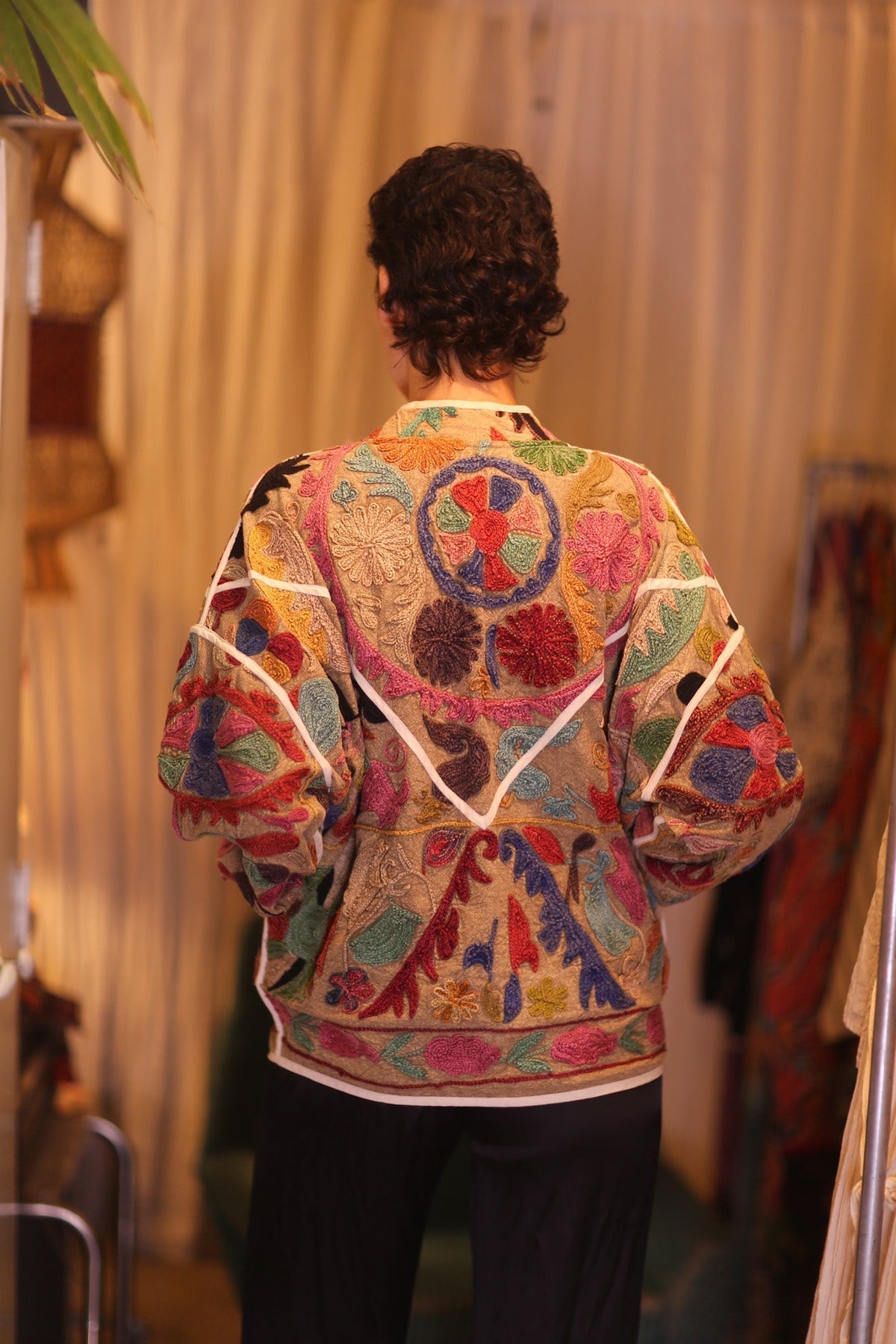 EMBROIDERED SUZANI JACKET HOLY - MOMO STUDIO BERLIN - Berlin Concept Store - sustainable & ethical fashion