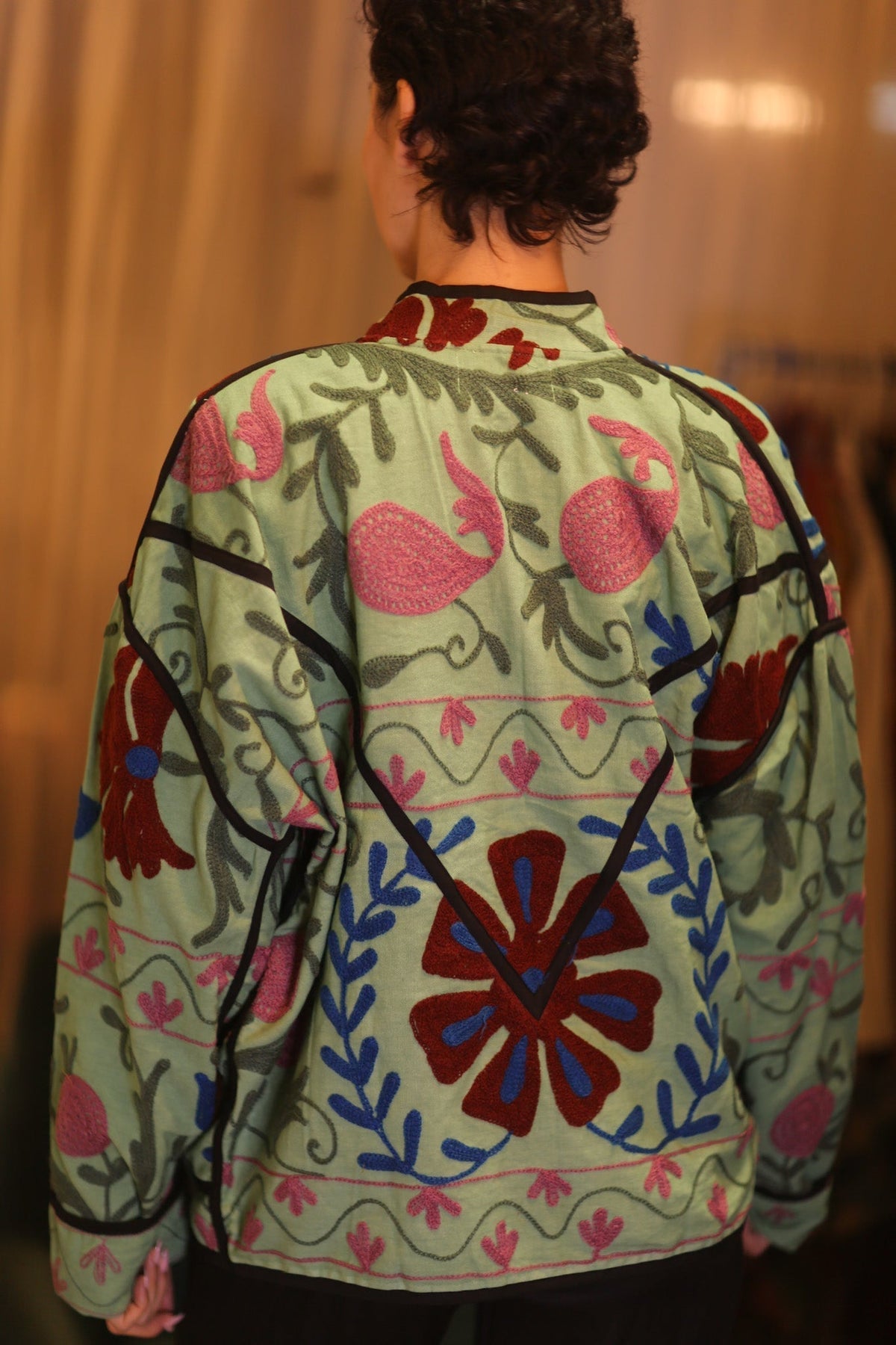 EMBROIDERED SUZANI JACKET MINA - MOMO STUDIO BERLIN - Berlin Concept Store - sustainable & ethical fashion