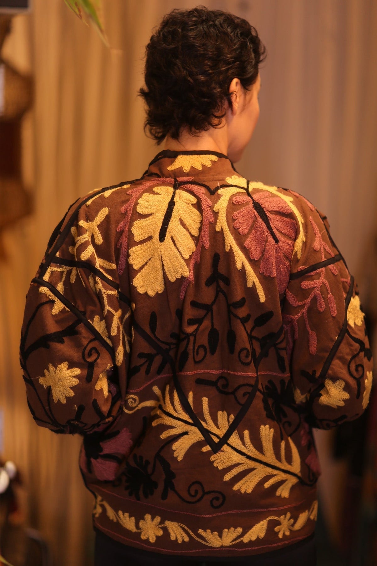 EMBROIDERED SUZANI JACKET SANA - MOMO STUDIO BERLIN - Berlin Concept Store - sustainable & ethical fashion