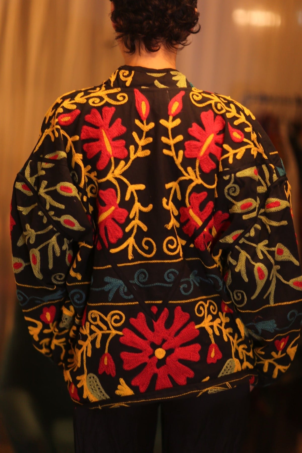 EMBROIDERED SUZANI JACKET THITKWA - MOMO STUDIO BERLIN - Berlin Concept Store - sustainable & ethical fashion
