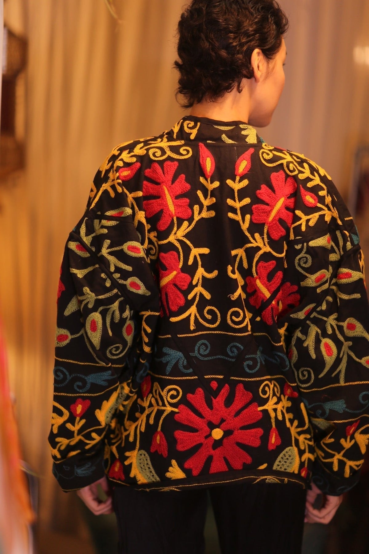 EMBROIDERED SUZANI JACKET THITKWA - MOMO STUDIO BERLIN - Berlin Concept Store - sustainable & ethical fashion
