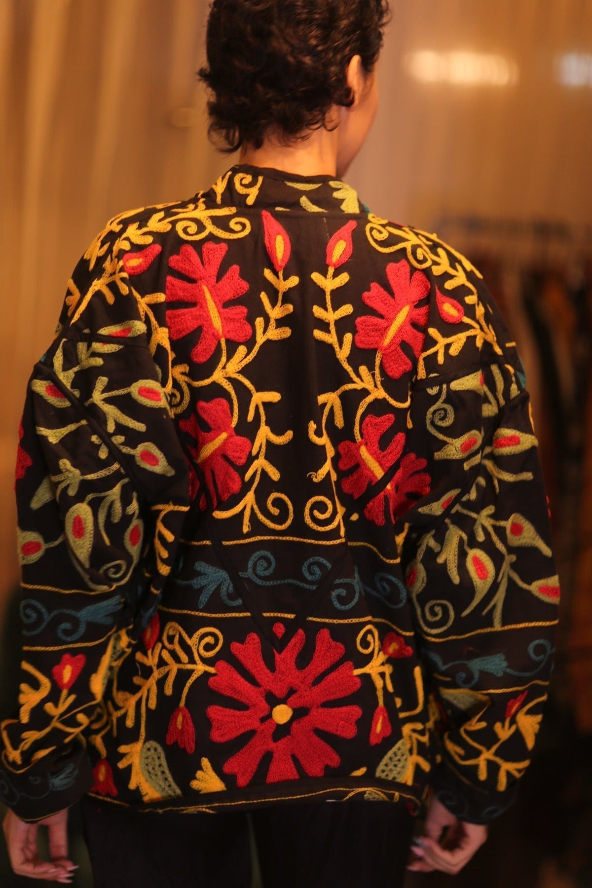 EMBROIDERED SUZANI JACKET THITKWA - MOMO STUDIO BERLIN - Berlin Concept Store - sustainable & ethical fashion