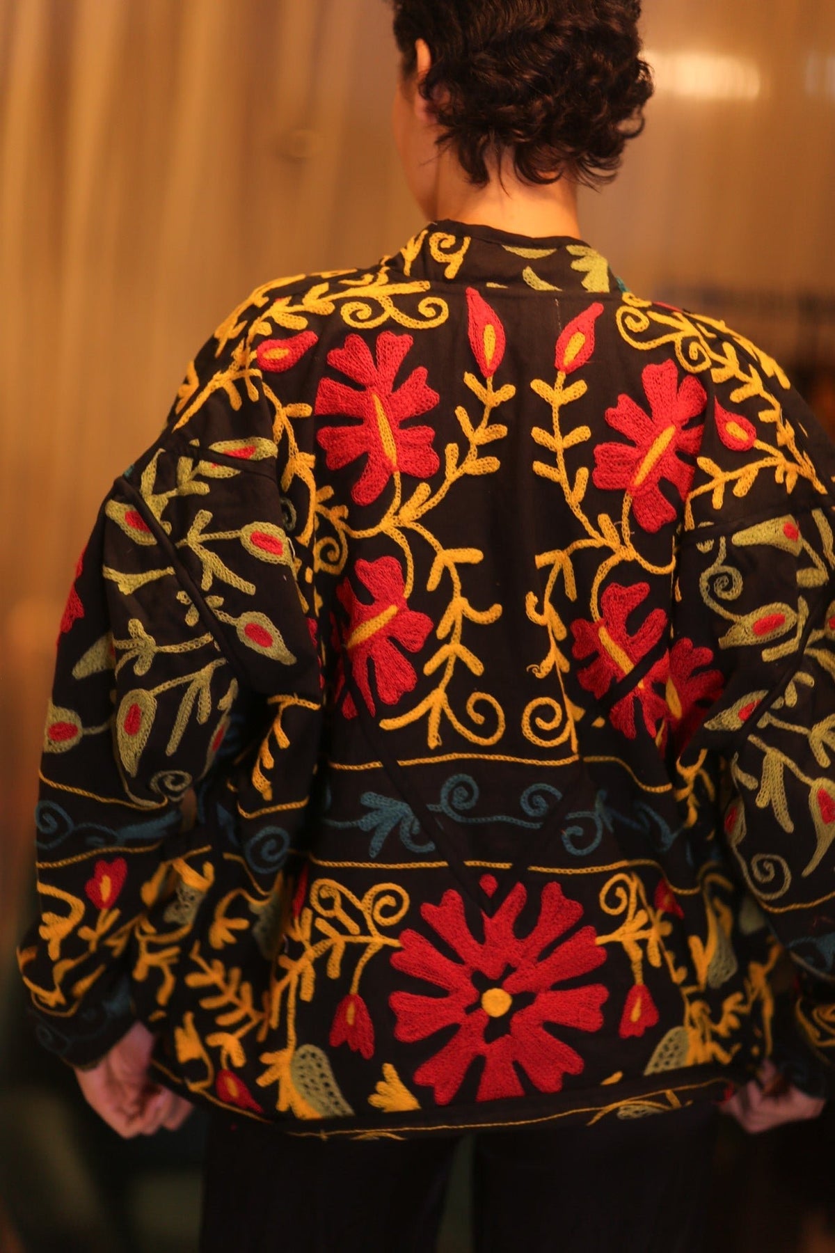 EMBROIDERED SUZANI JACKET THITKWA - MOMO STUDIO BERLIN - Berlin Concept Store - sustainable & ethical fashion