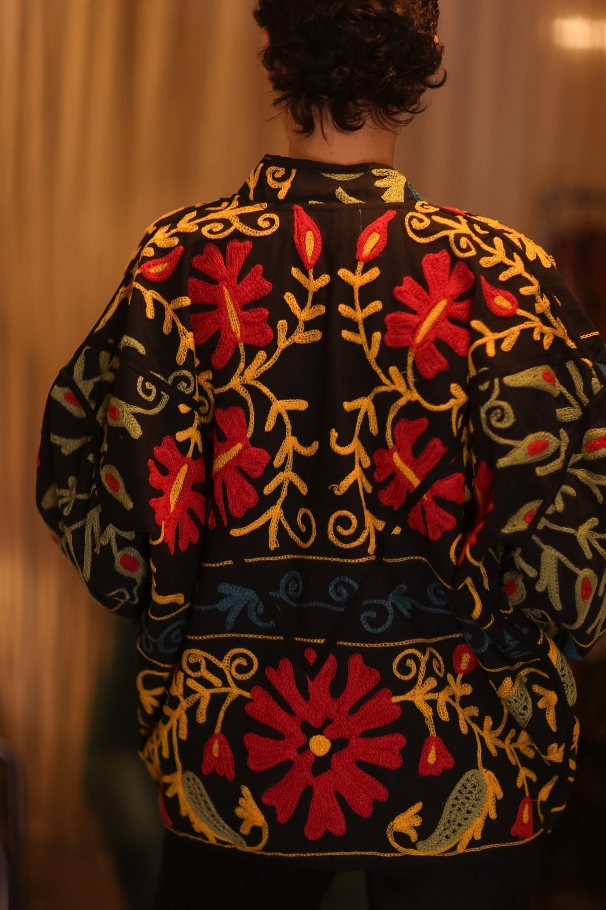 EMBROIDERED SUZANI JACKET THITKWA - MOMO STUDIO BERLIN - Berlin Concept Store - sustainable & ethical fashion