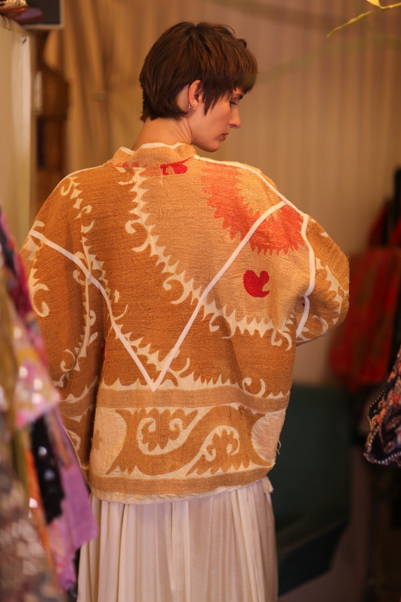 EMBROIDERED SUZANI JACKET ZARINA - MOMO STUDIO BERLIN - Berlin Concept Store - sustainable & ethical fashion