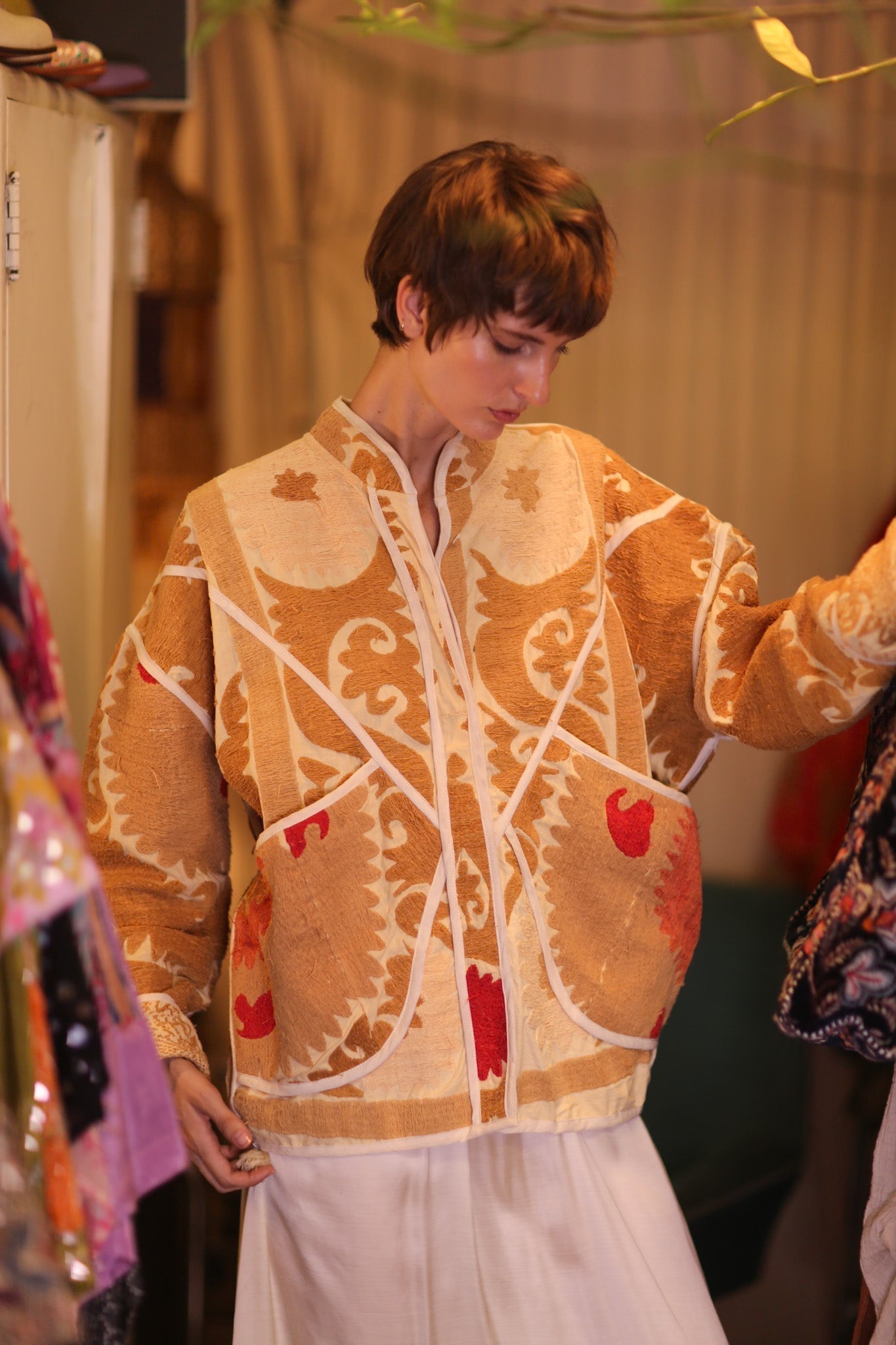 EMBROIDERED SUZANI JACKET ZARINA - MOMO STUDIO BERLIN - Berlin Concept Store - sustainable & ethical fashion