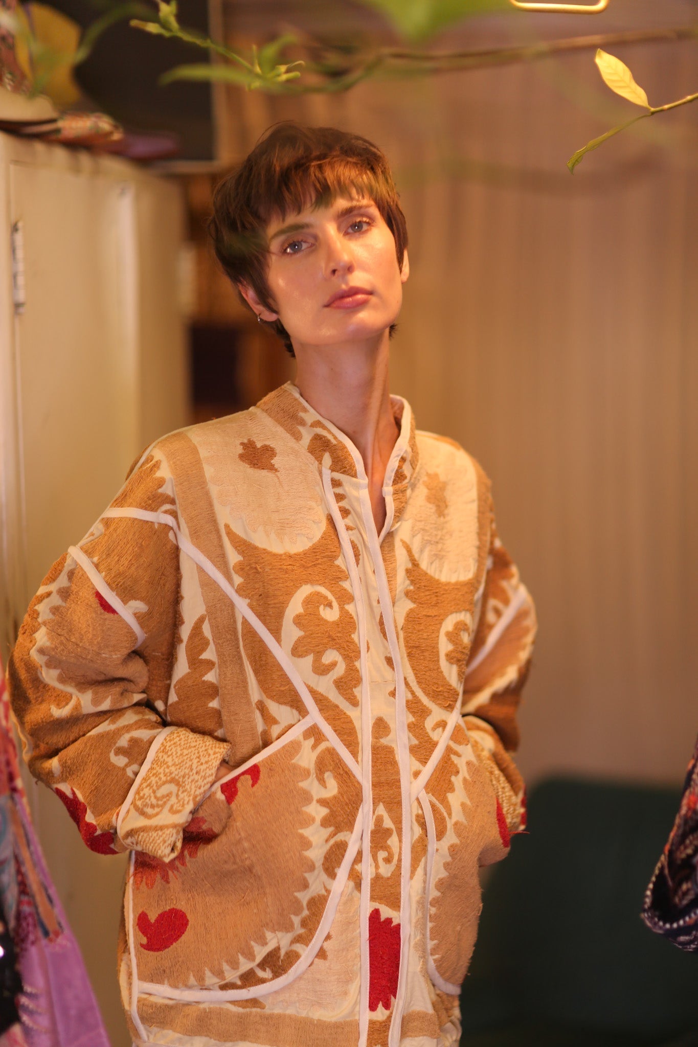 EMBROIDERED SUZANI JACKET ZARINA - MOMO STUDIO BERLIN - Berlin Concept Store - sustainable & ethical fashion