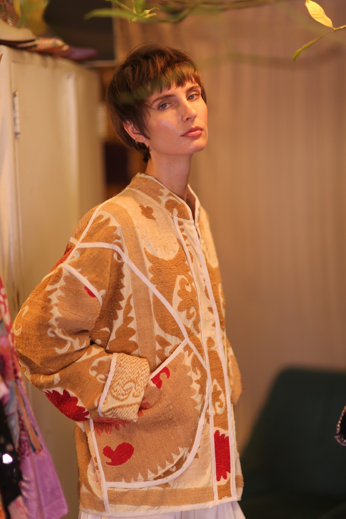 EMBROIDERED SUZANI JACKET ZARINA - MOMO STUDIO BERLIN - Berlin Concept Store - sustainable & ethical fashion