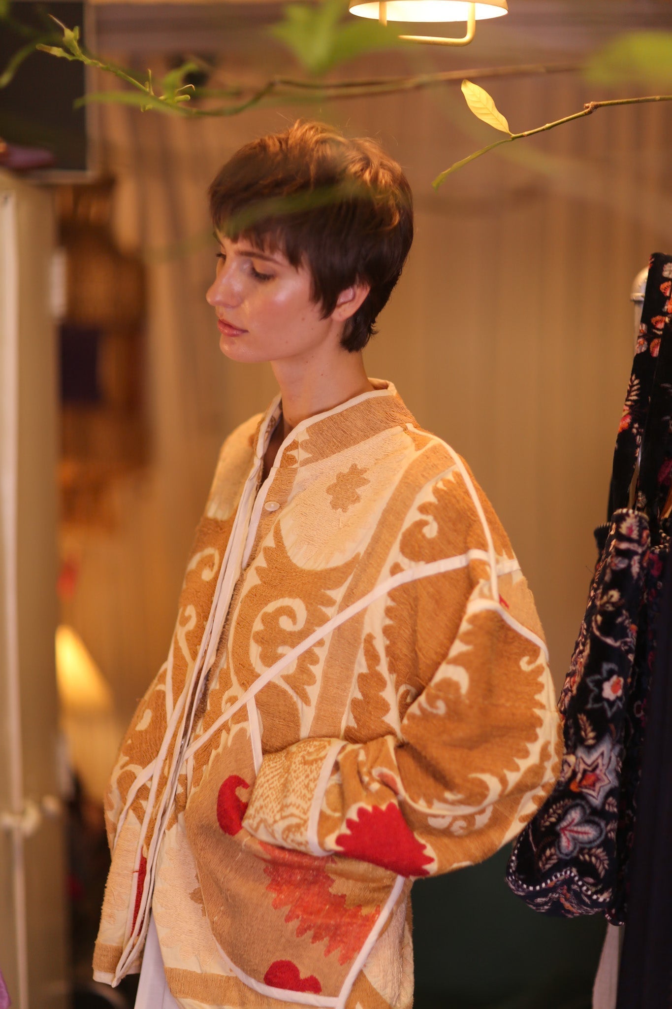 EMBROIDERED SUZANI JACKET ZARINA - MOMO STUDIO BERLIN - Berlin Concept Store - sustainable & ethical fashion