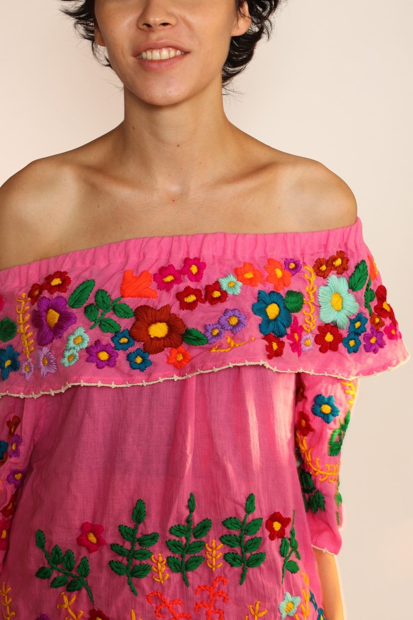 EMBROIDERED TOP SARAH - MOMO STUDIO BERLIN - Berlin Concept Store - sustainable & ethical fashion