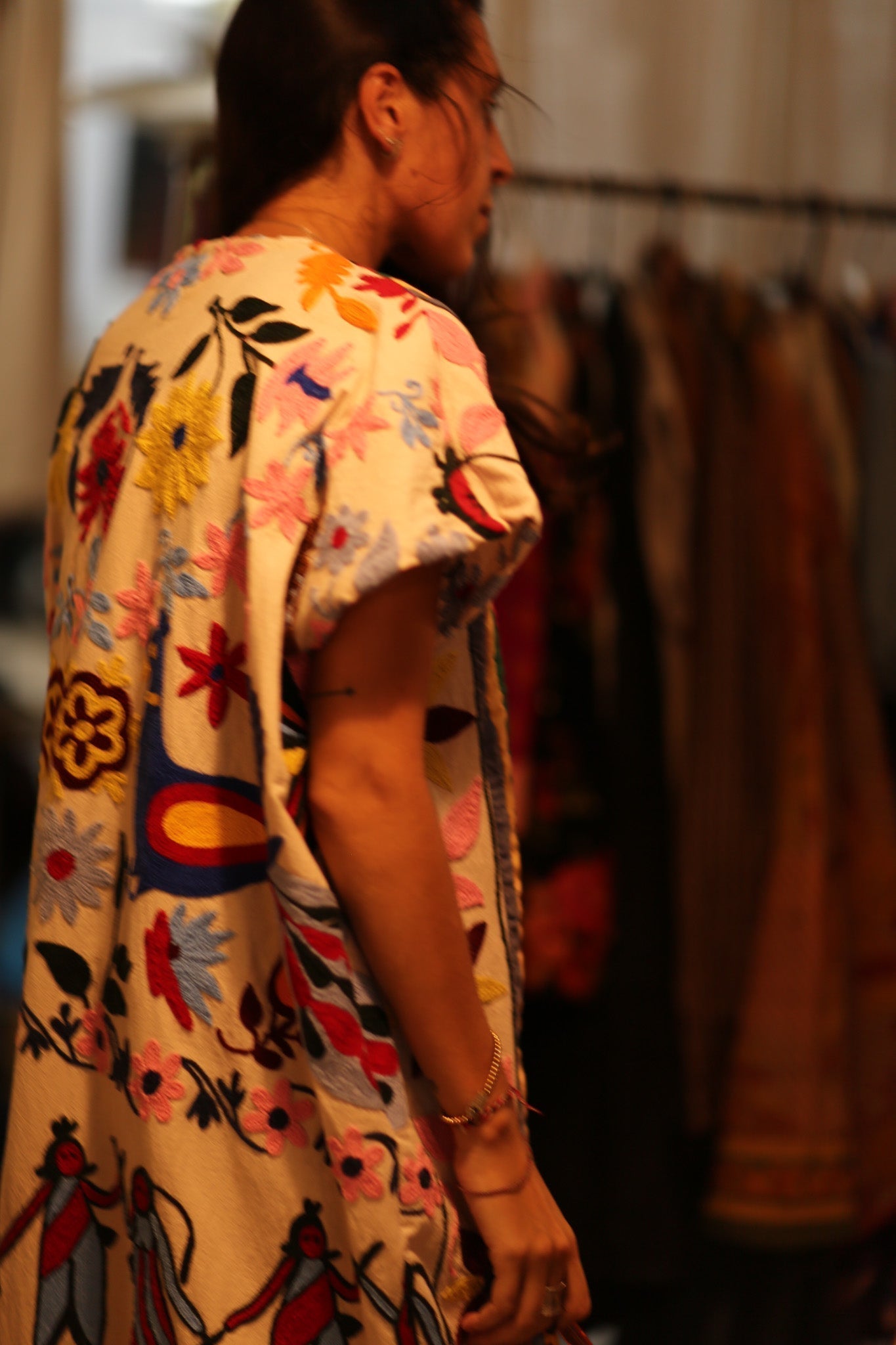 EMBROIDERED TRIBAL KIMONO LIOU - MOMO STUDIO BERLIN - Berlin Concept Store - sustainable & ethical fashion