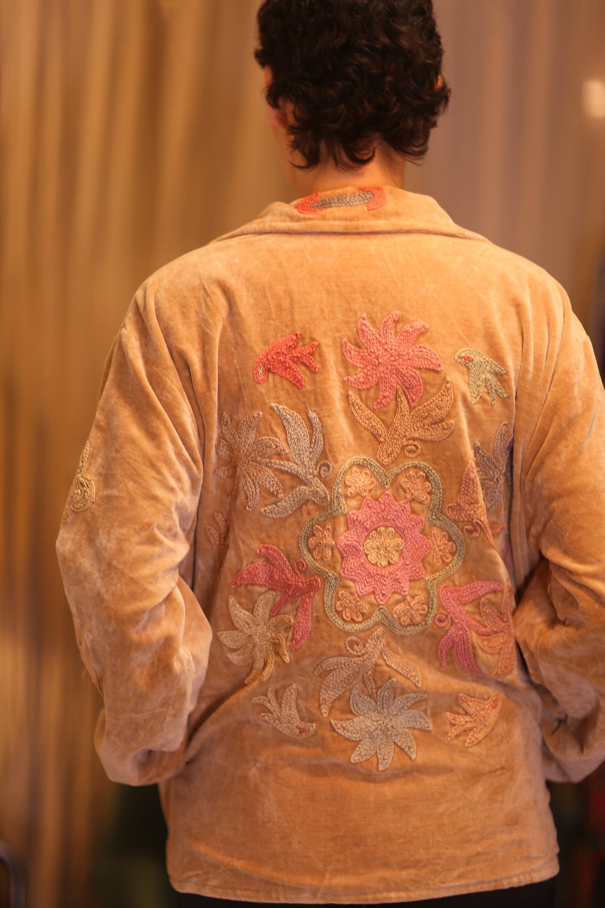 EMBROIDERED VELVET JACKET CHAO - MOMO STUDIO BERLIN - Berlin Concept Store - sustainable & ethical fashion