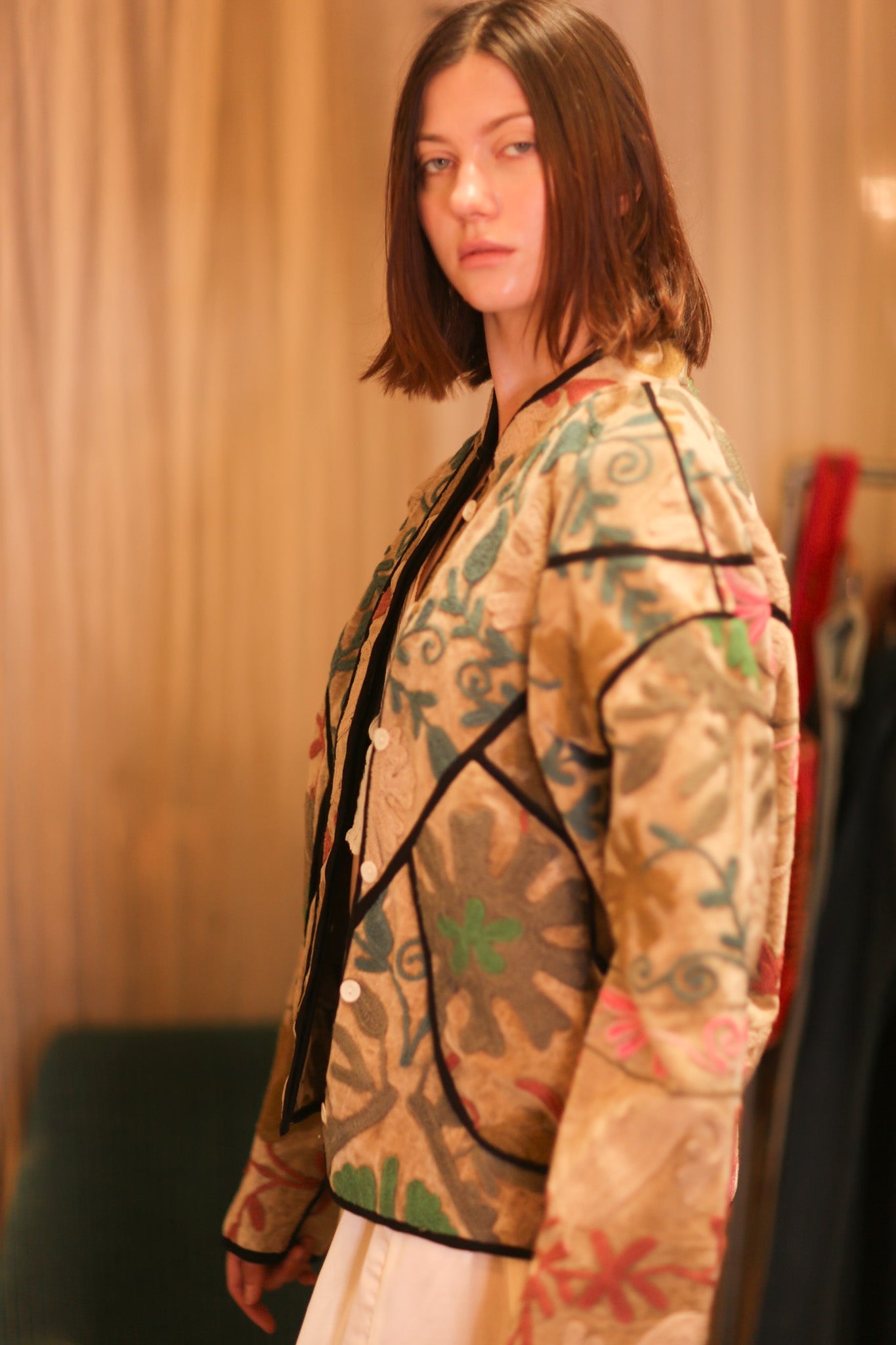 EMBROIDERED VELVET JACKET GORKIN - MOMO STUDIO BERLIN - Berlin Concept Store - sustainable & ethical fashion