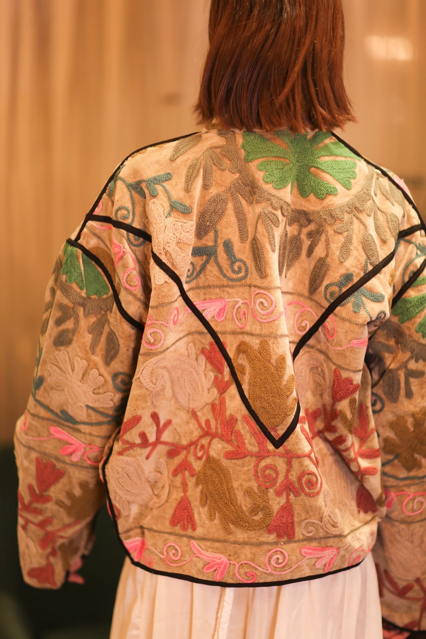 EMBROIDERED VELVET JACKET GORKIN - MOMO STUDIO BERLIN - Berlin Concept Store - sustainable & ethical fashion