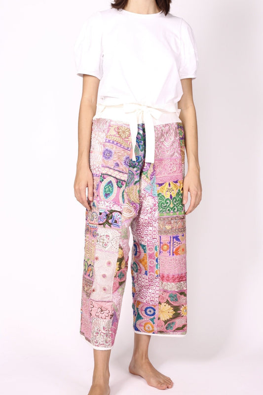 FISHERMAN PANTS EMBROIDERED PATCHWORK GIVA - MOMO STUDIO BERLIN - Berlin Concept Store - sustainable & ethical fashion