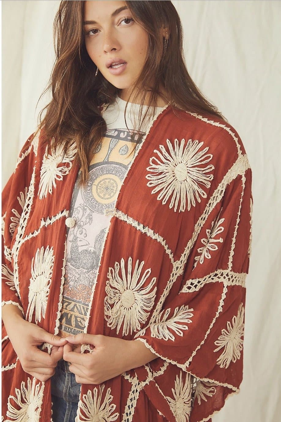 FLORA CROCHET KIMONO - MOMO STUDIO BERLIN - Berlin Concept Store - sustainable & ethical fashion