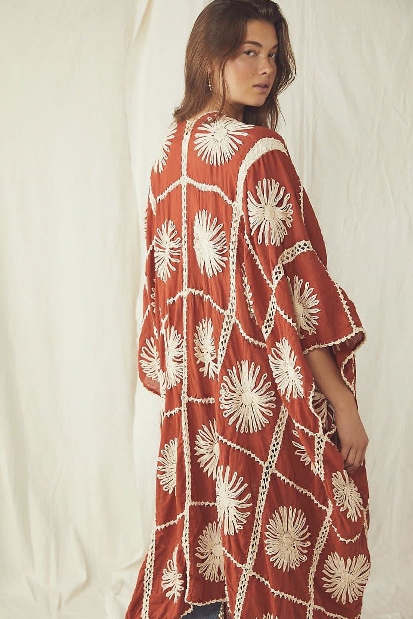 FLORA CROCHET KIMONO - MOMO STUDIO BERLIN - Berlin Concept Store - sustainable & ethical fashion