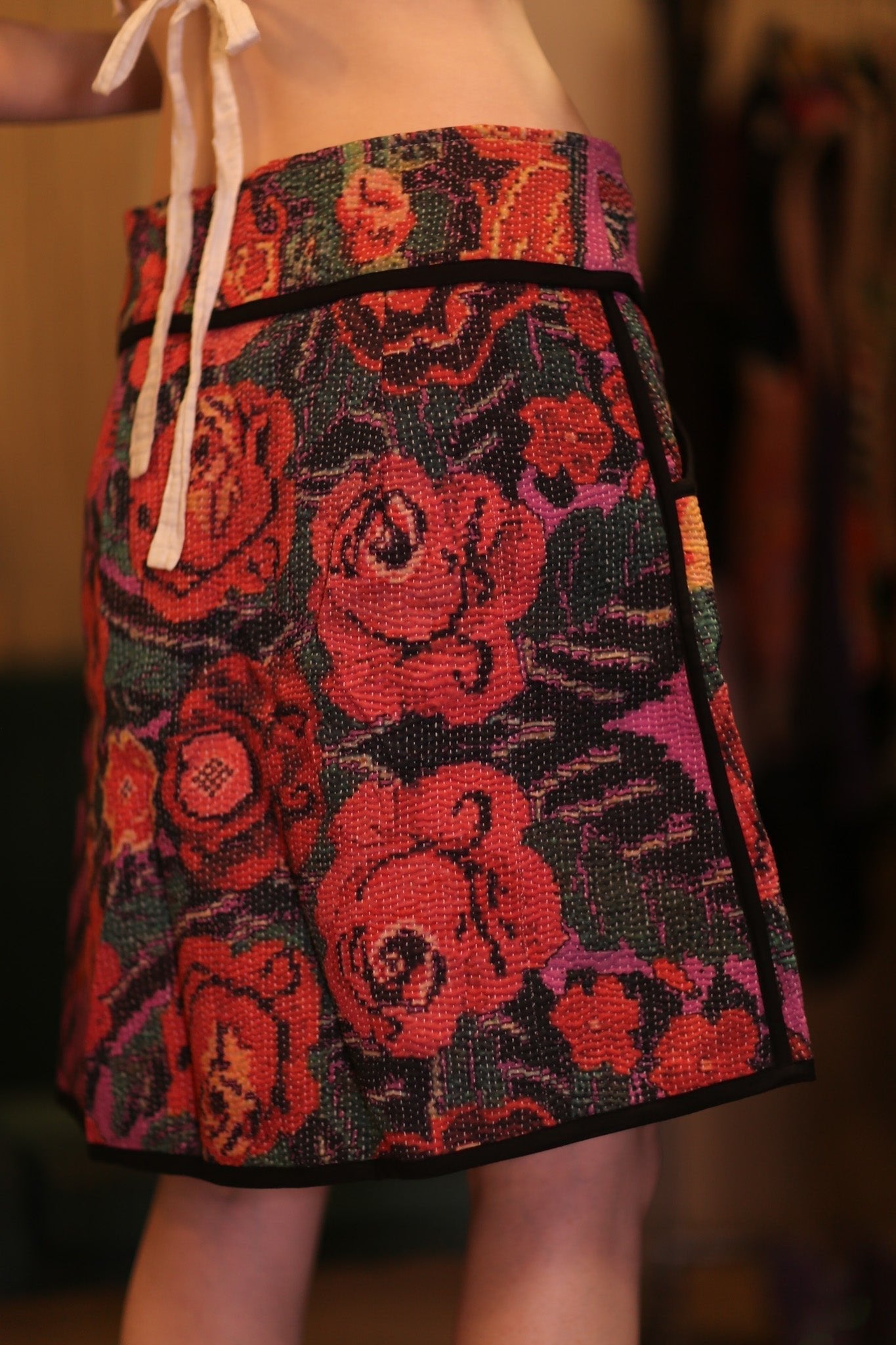 FLORAL SKIRT THE ROSE - MOMO STUDIO BERLIN - Berlin Concept Store - sustainable & ethical fashion