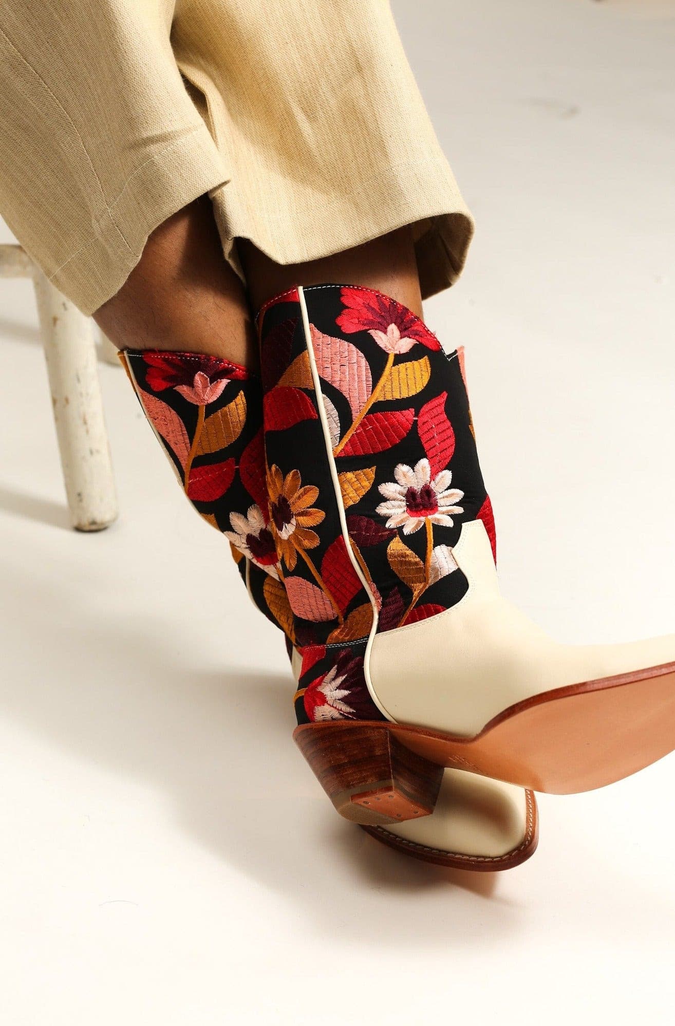 FLOWER EMBROIDERED BOOTS X ANTHROPOLOGIE - MOMO STUDIO BERLIN - Berlin Concept Store - sustainable & ethical fashion