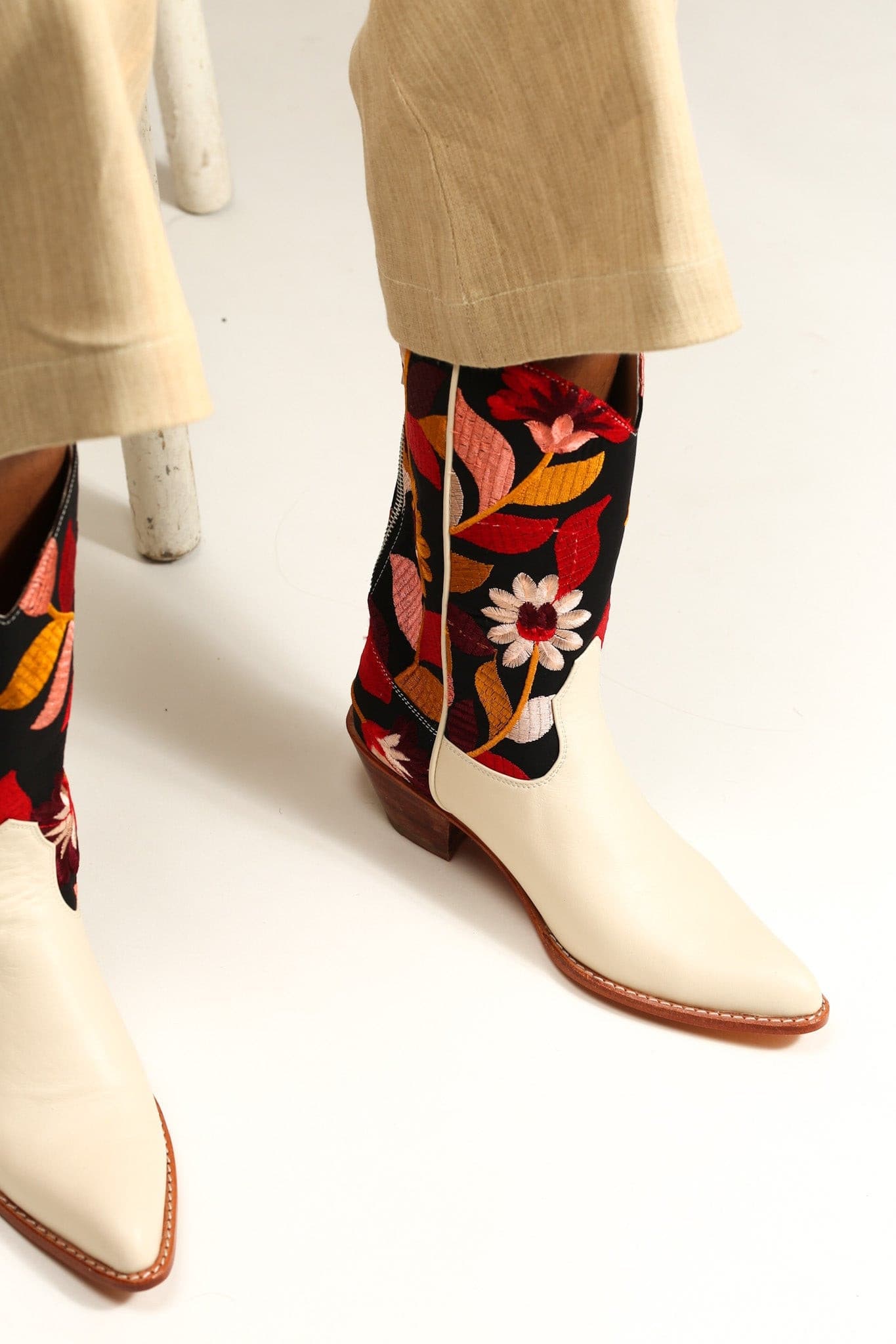 FLOWER EMBROIDERED BOOTS X ANTHROPOLOGIE - MOMO STUDIO BERLIN - Berlin Concept Store - sustainable & ethical fashion