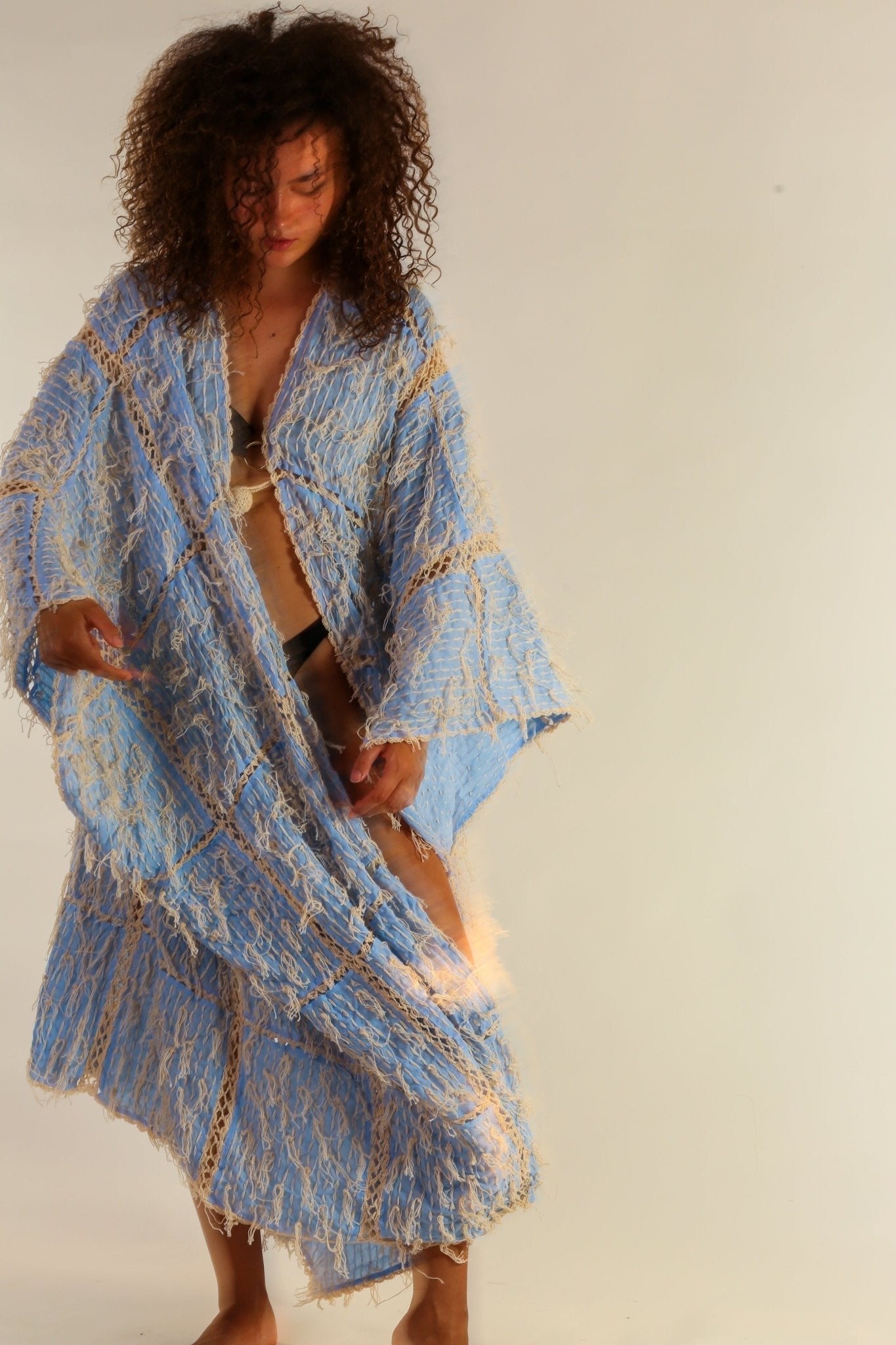 FRINGE STITCH KIMONO MADONNA - MOMO STUDIO BERLIN - Berlin Concept Store - sustainable & ethical fashion