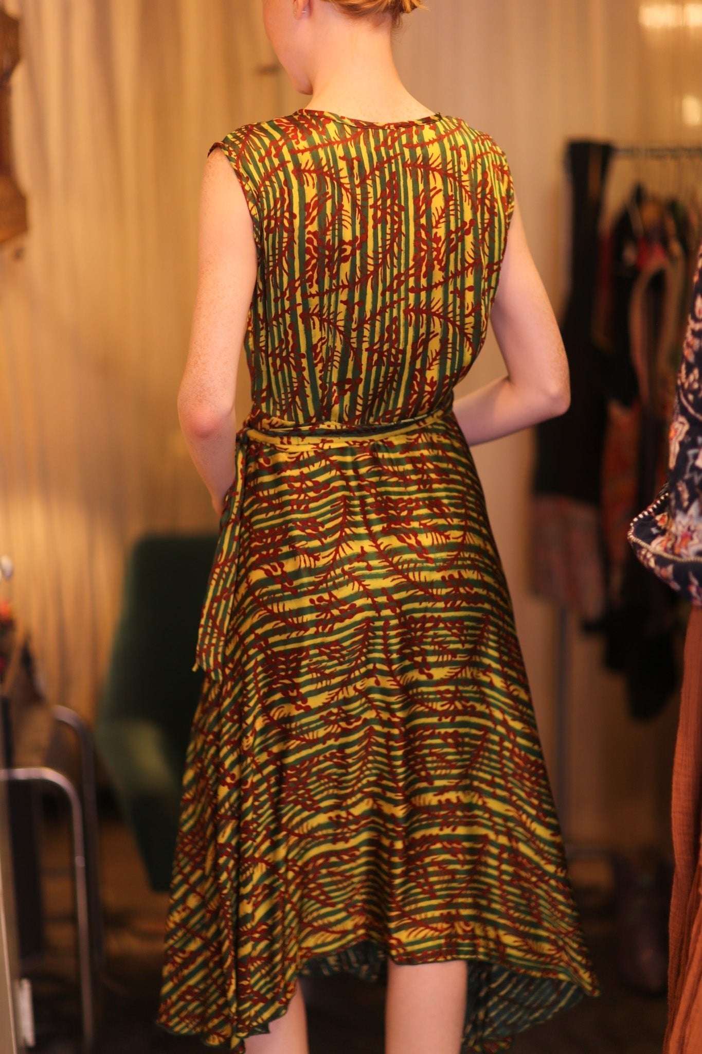 GABRIELE SILK DRESS BAMREST - MOMO STUDIO BERLIN - Berlin Concept Store - sustainable & ethical fashion