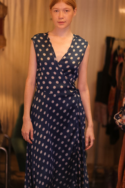 GABRIELE SILK DRESS MOONLET - MOMO STUDIO BERLIN - Berlin Concept Store - sustainable & ethical fashion