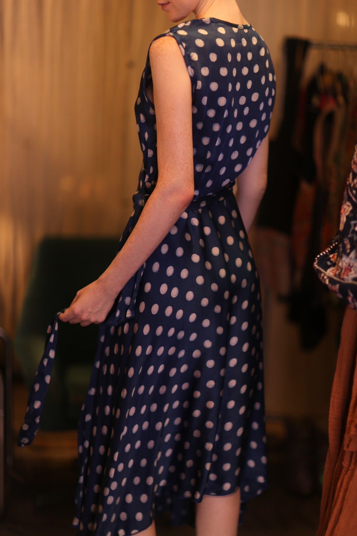 GABRIELE SILK DRESS MOONLET - MOMO STUDIO BERLIN - Berlin Concept Store - sustainable & ethical fashion