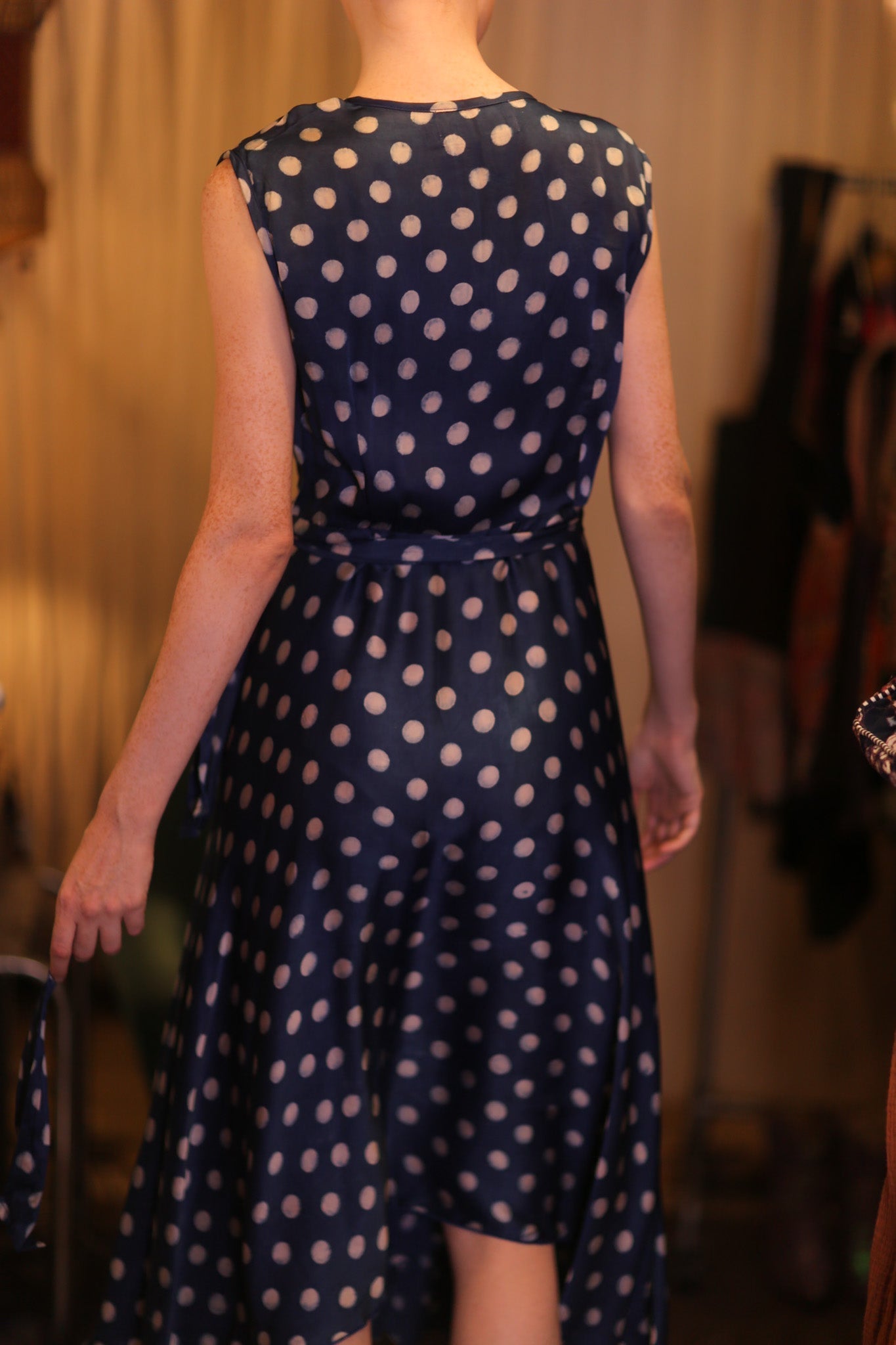 GABRIELE SILK DRESS MOONLET - MOMO STUDIO BERLIN - Berlin Concept Store - sustainable & ethical fashion