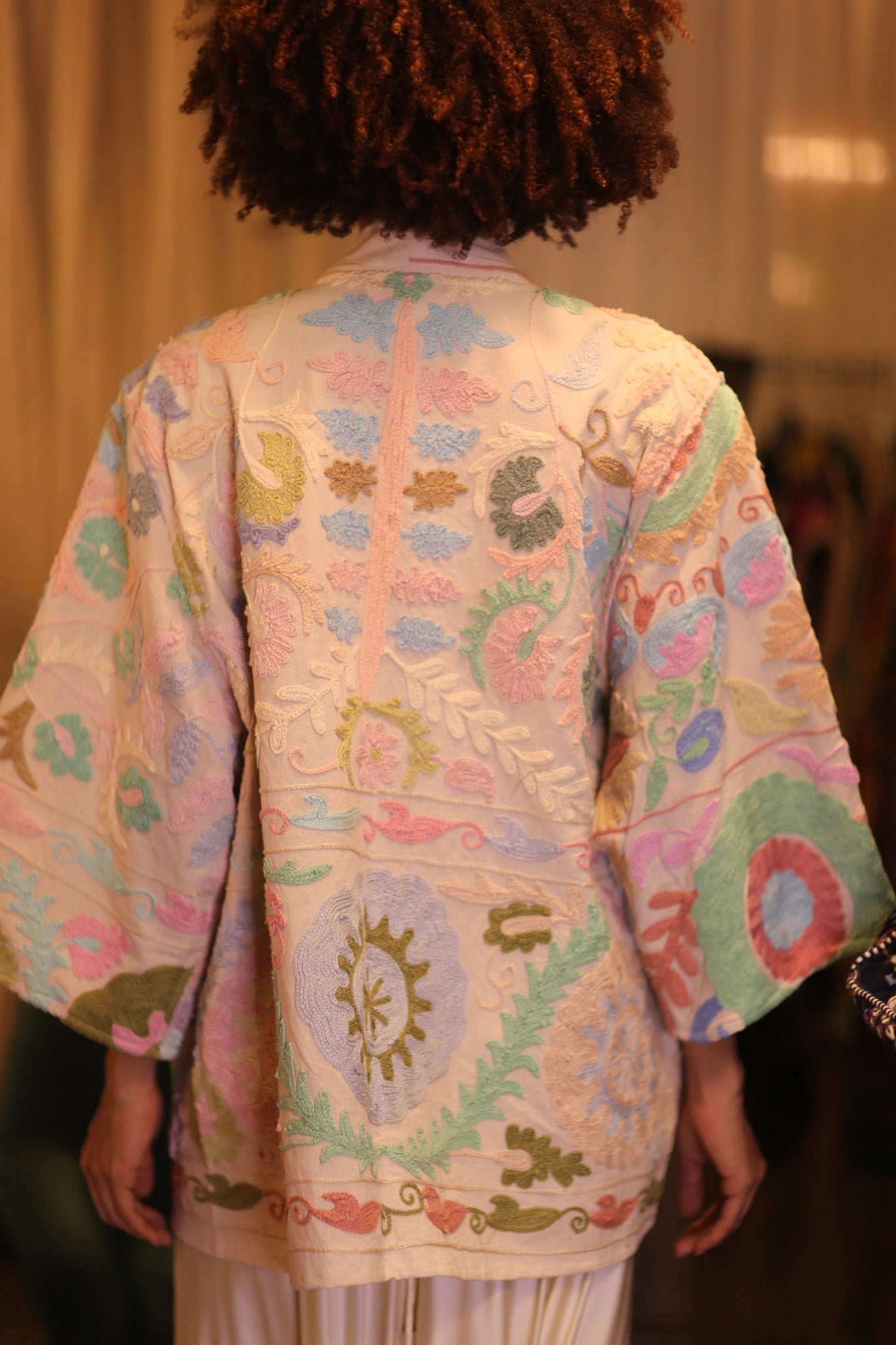 GINEVRA EMBROIDERED SUZANI KIMONO MONTY COCO - MOMO STUDIO BERLIN - Berlin Concept Store - sustainable & ethical fashion
