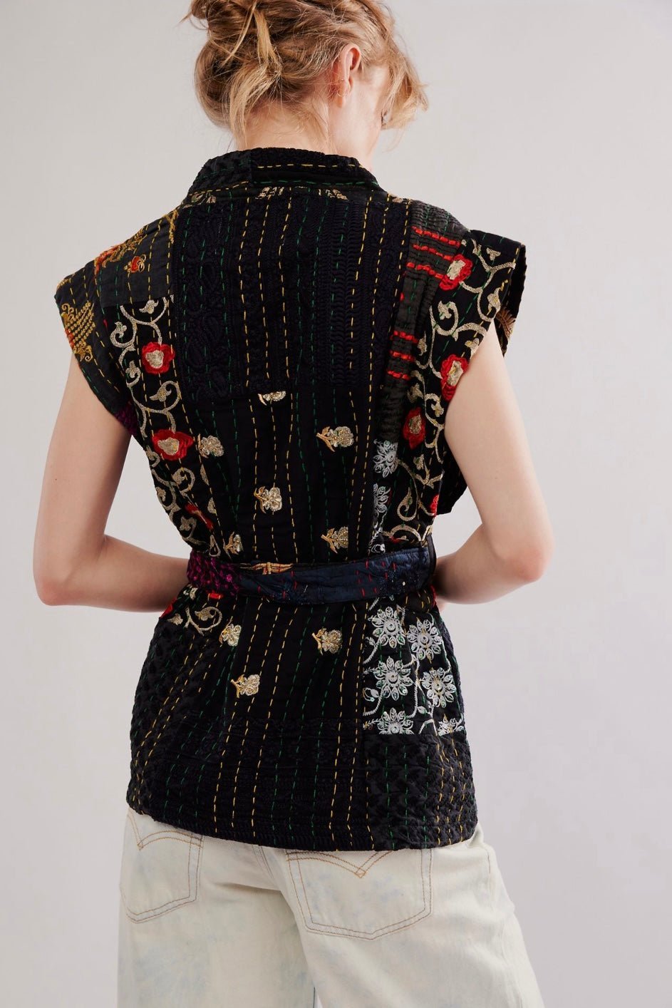 GLORIA PATCHWORK VEST - MOMO STUDIO BERLIN - Berlin Concept Store - sustainable & ethical fashion