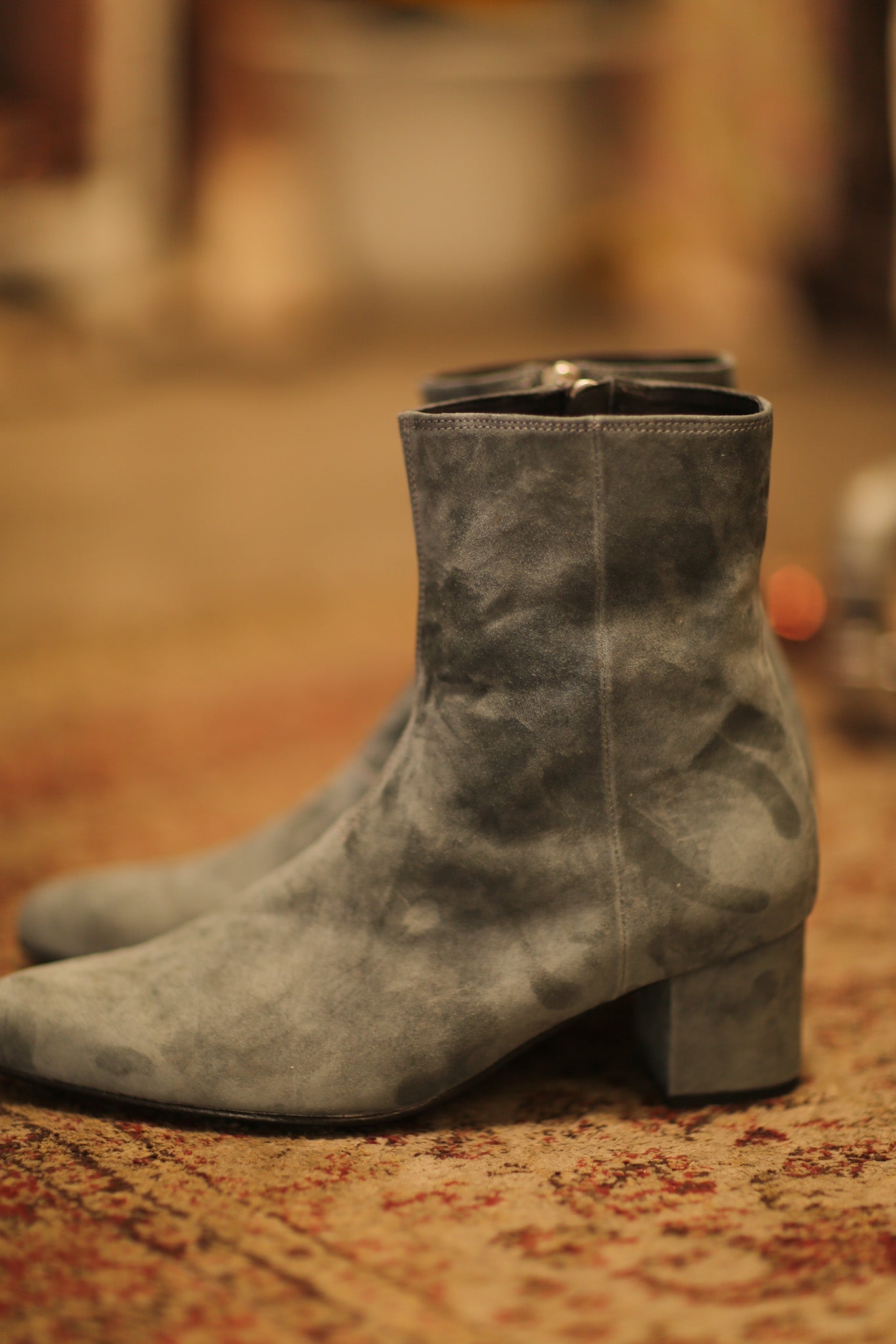 GREY SUEDE BOOTS MOODS - MOMO STUDIO BERLIN - Berlin Concept Store - sustainable & ethical fashion