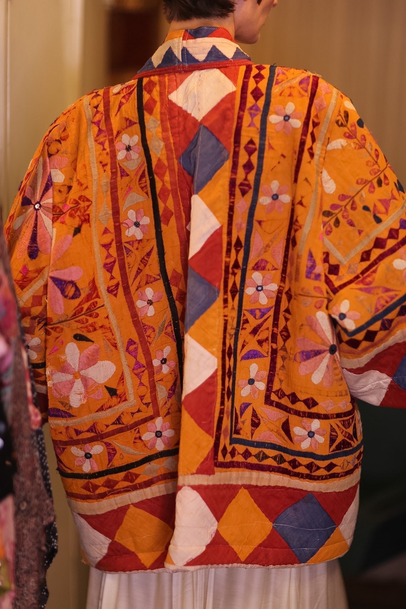 HALF KIMONO EMBROIDRED JACKET LORISA - MOMO STUDIO BERLIN - Berlin Concept Store - sustainable & ethical fashion