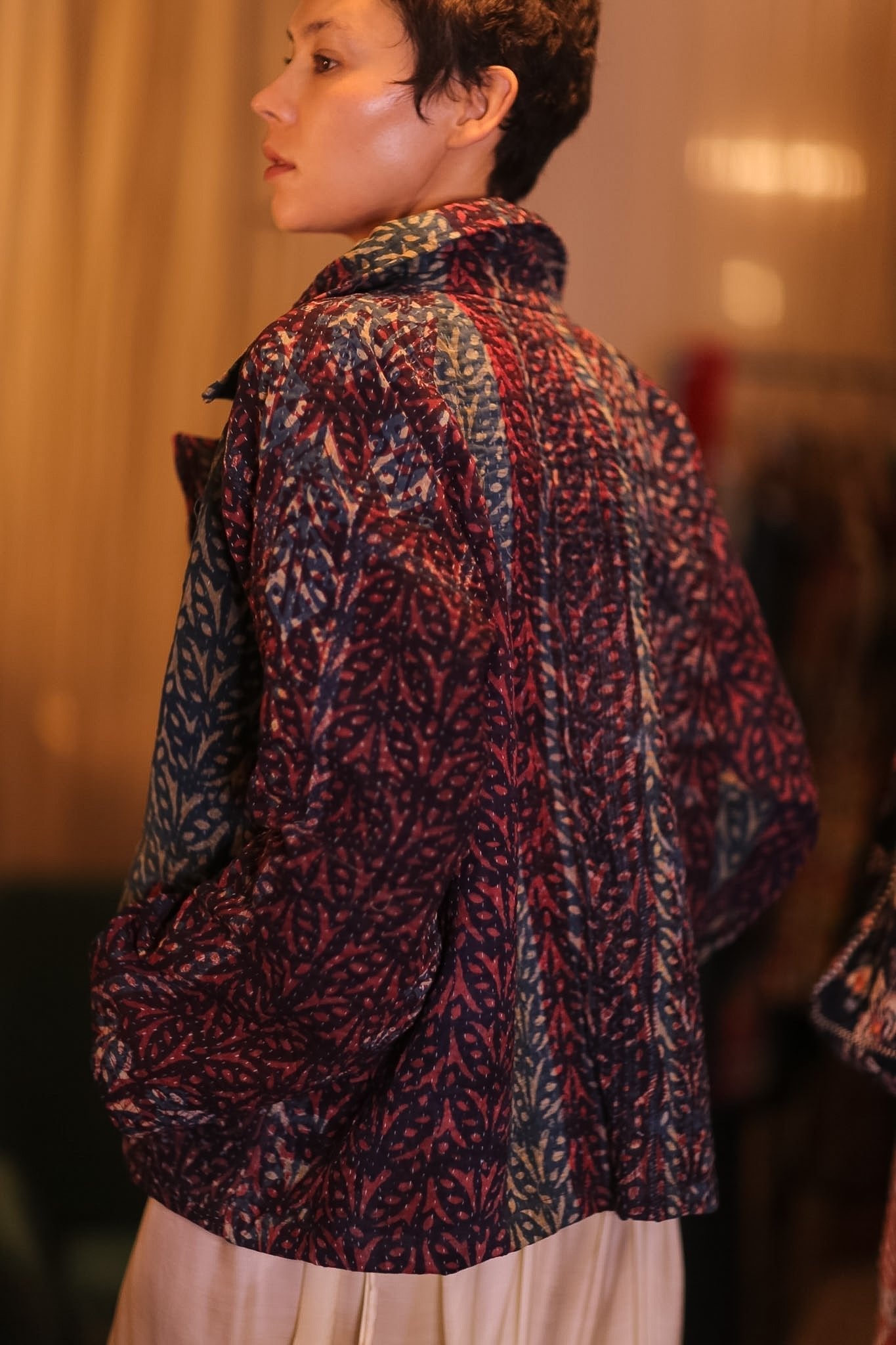 HAND BLOCKED KANTHA JACKET PINLALNI - MOMO STUDIO BERLIN - Berlin Concept Store - sustainable & ethical fashion