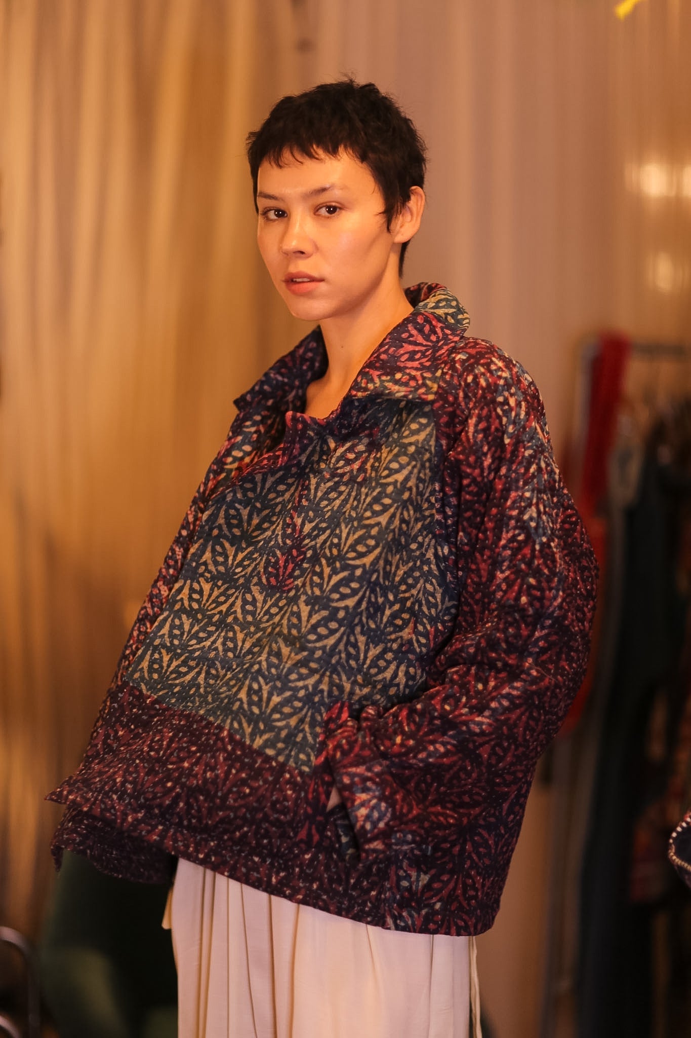 HAND BLOCKED KANTHA JACKET PINLALNI - MOMO STUDIO BERLIN - Berlin Concept Store - sustainable & ethical fashion
