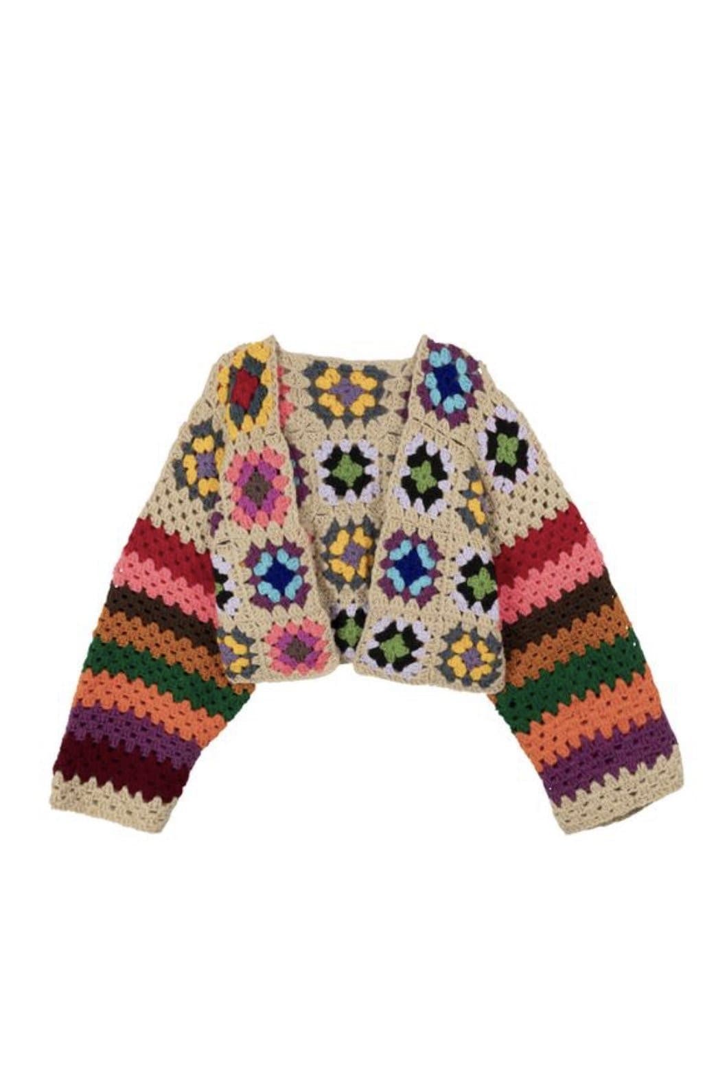 HAND CROCHET CARDIGAN ULLA - MOMO STUDIO BERLIN - Berlin Concept Store - sustainable & ethical fashion