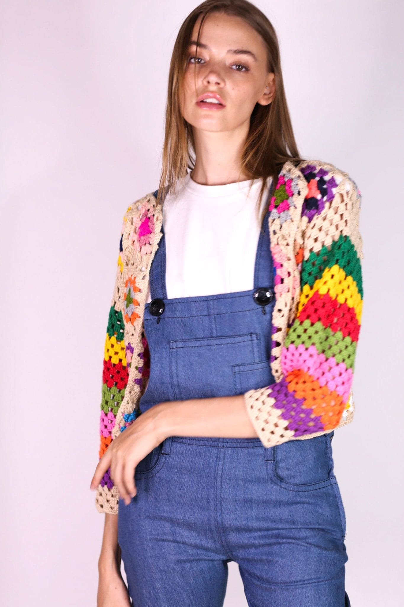 HAND CROCHET CARDIGAN ULLA - MOMO STUDIO BERLIN - Berlin Concept Store - sustainable & ethical fashion