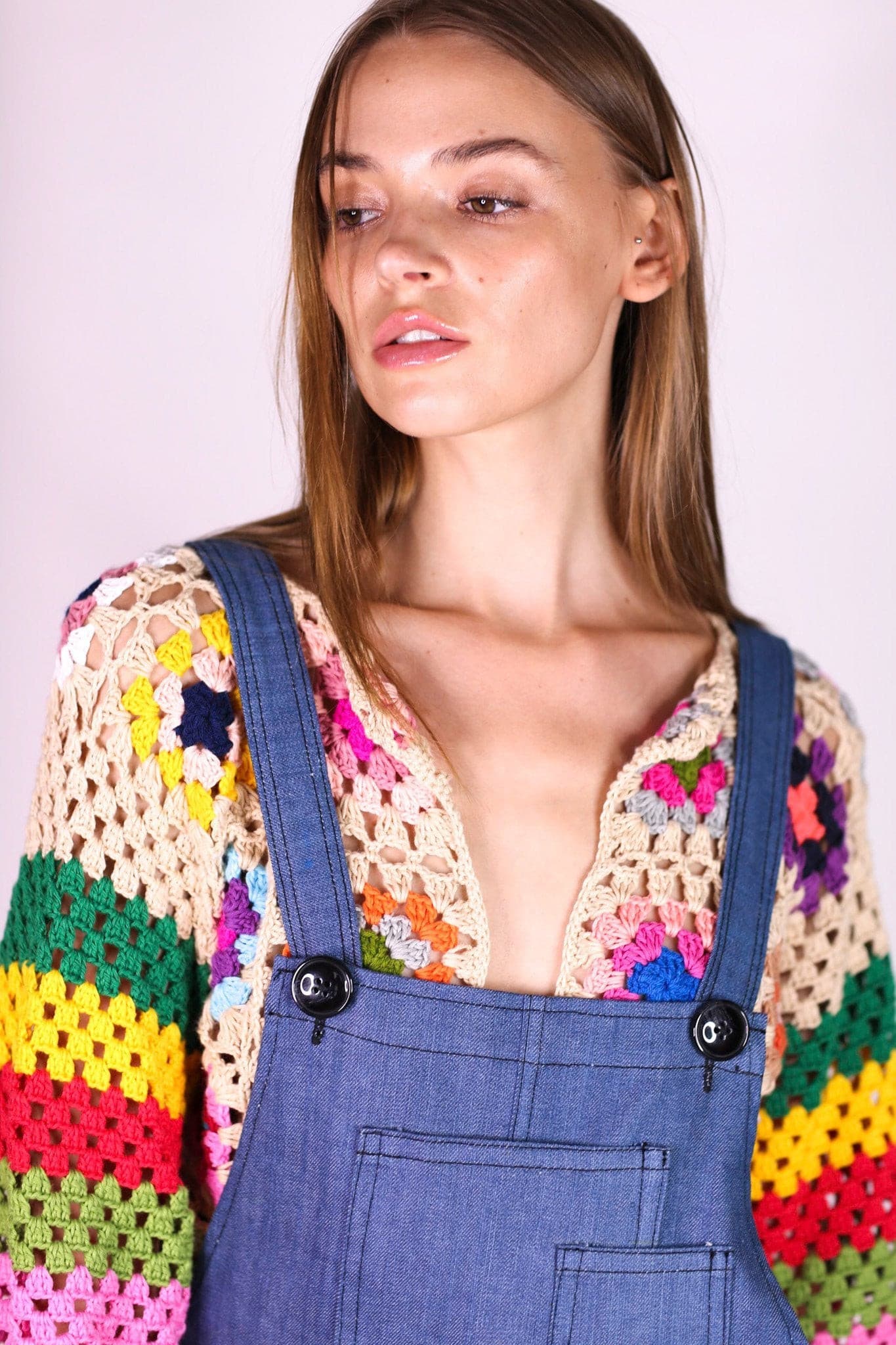 HAND CROCHET CARDIGAN ULLA - MOMO STUDIO BERLIN - Berlin Concept Store - sustainable & ethical fashion