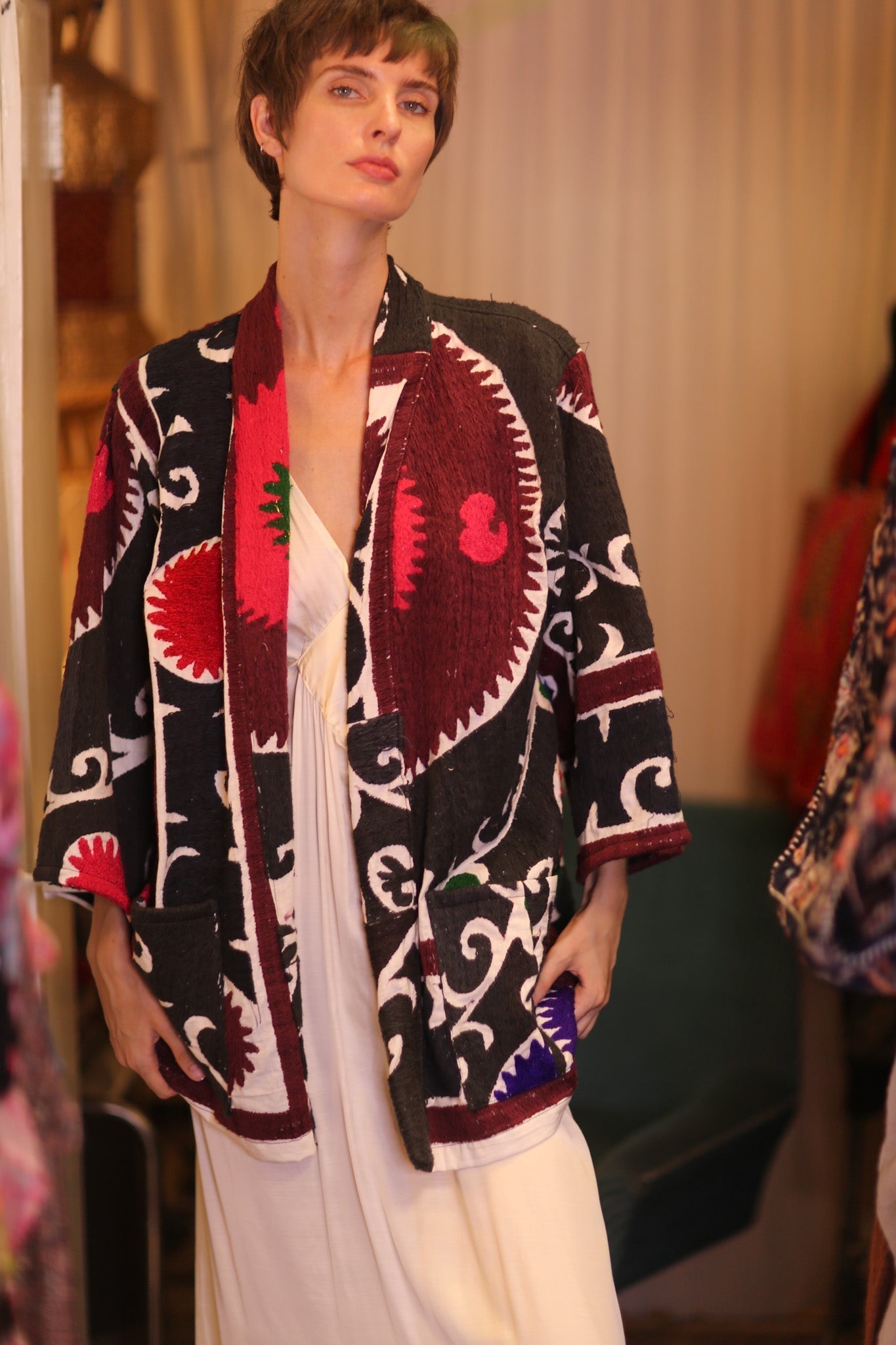 HANDCRAFTED SHORT NOVELTY KIMONO SETKYAR - MOMO STUDIO BERLIN - Berlin Concept Store - sustainable & ethical fashion