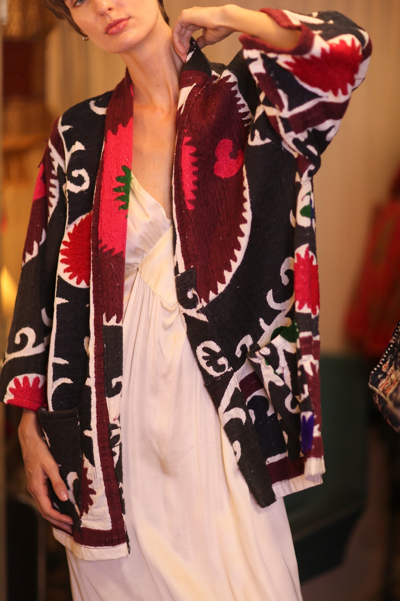 HANDCRAFTED SHORT NOVELTY KIMONO SETKYAR - MOMO STUDIO BERLIN - Berlin Concept Store - sustainable & ethical fashion