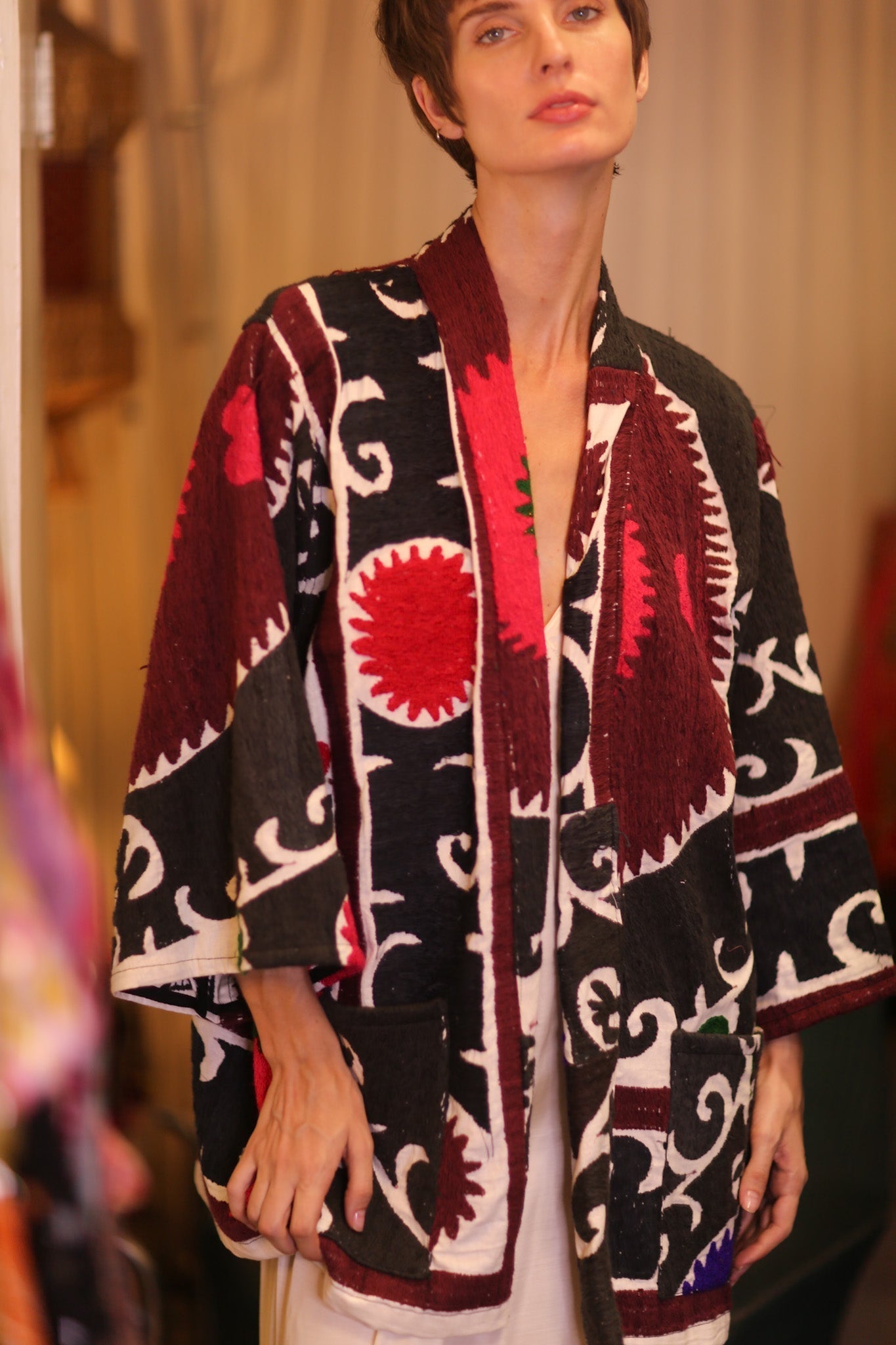 HANDCRAFTED SHORT NOVELTY KIMONO SETKYAR - MOMO STUDIO BERLIN - Berlin Concept Store - sustainable & ethical fashion
