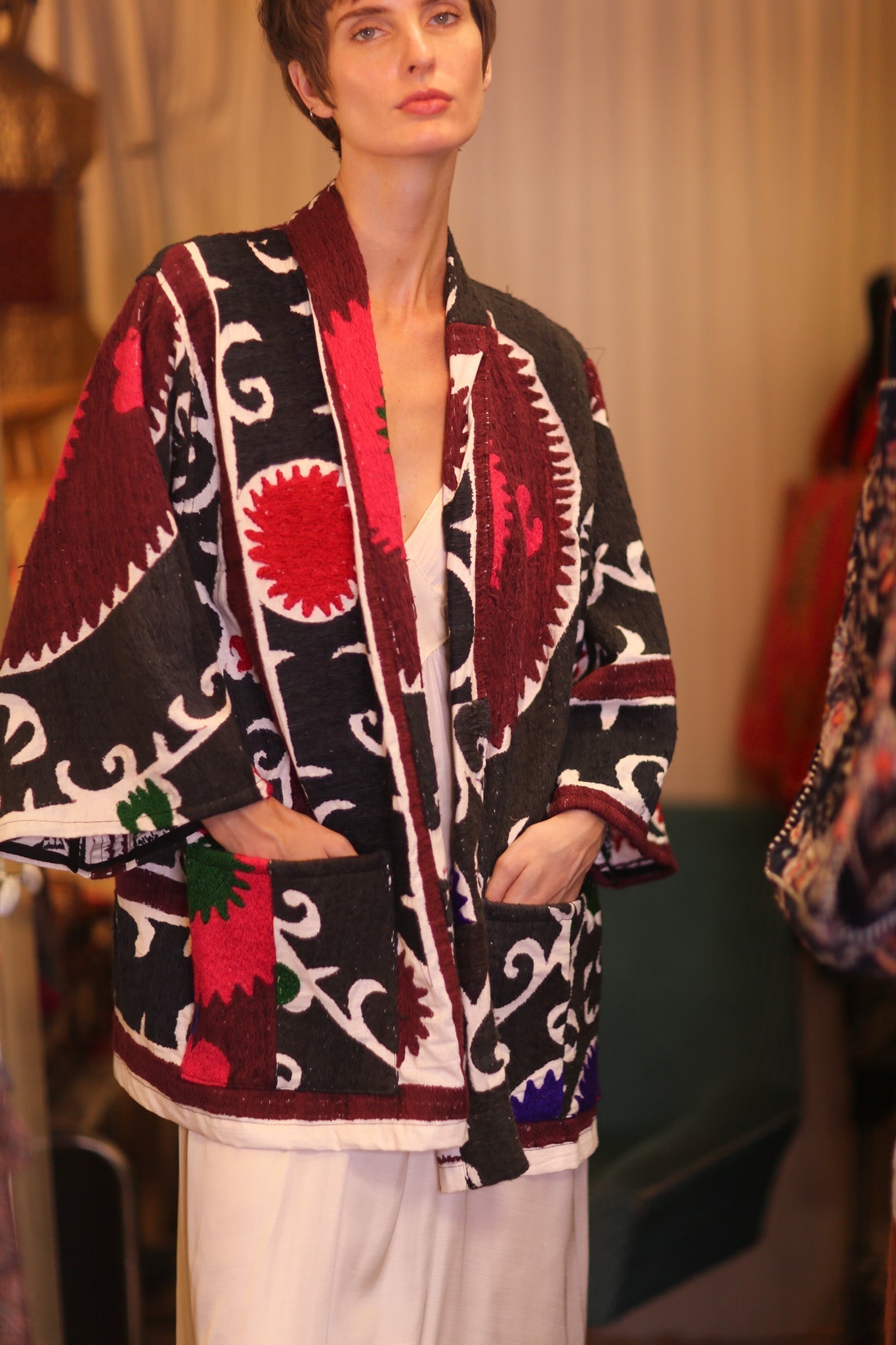 HANDCRAFTED SHORT NOVELTY KIMONO SETKYAR - MOMO STUDIO BERLIN - Berlin Concept Store - sustainable & ethical fashion