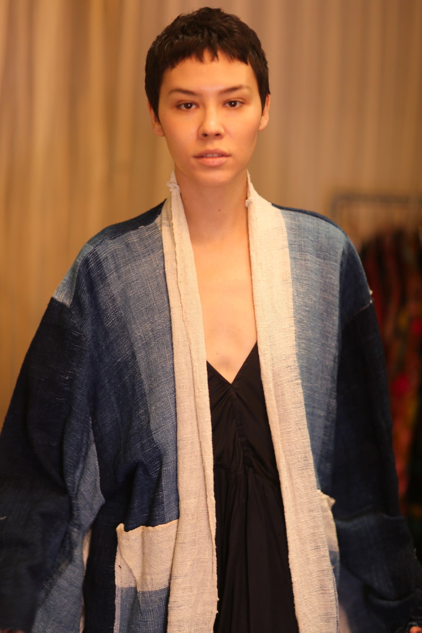 HANDLOOM COTTON LAOS KIMONO ODIN - MOMO STUDIO BERLIN - Berlin Concept Store - sustainable & ethical fashion