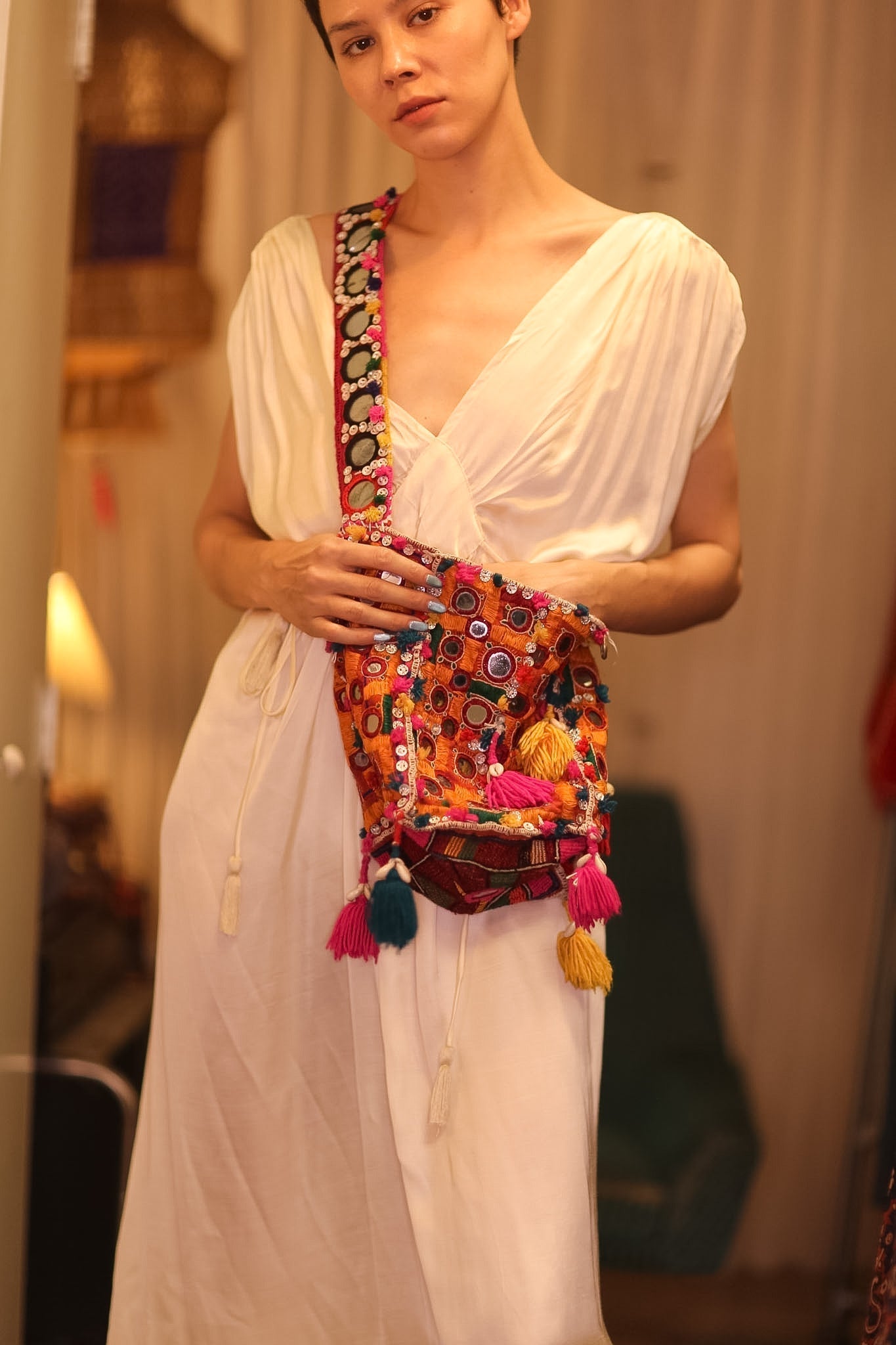 HANDMADE MIRROR BAG BBE - MOMO STUDIO BERLIN - Berlin Concept Store - sustainable & ethical fashion
