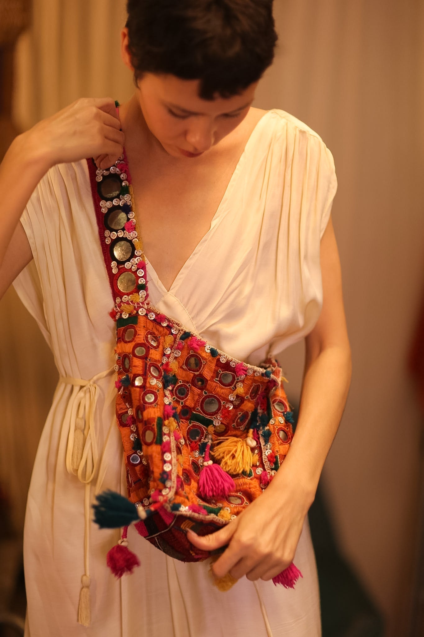 HANDMADE MIRROR BAG BBE - MOMO STUDIO BERLIN - Berlin Concept Store - sustainable & ethical fashion