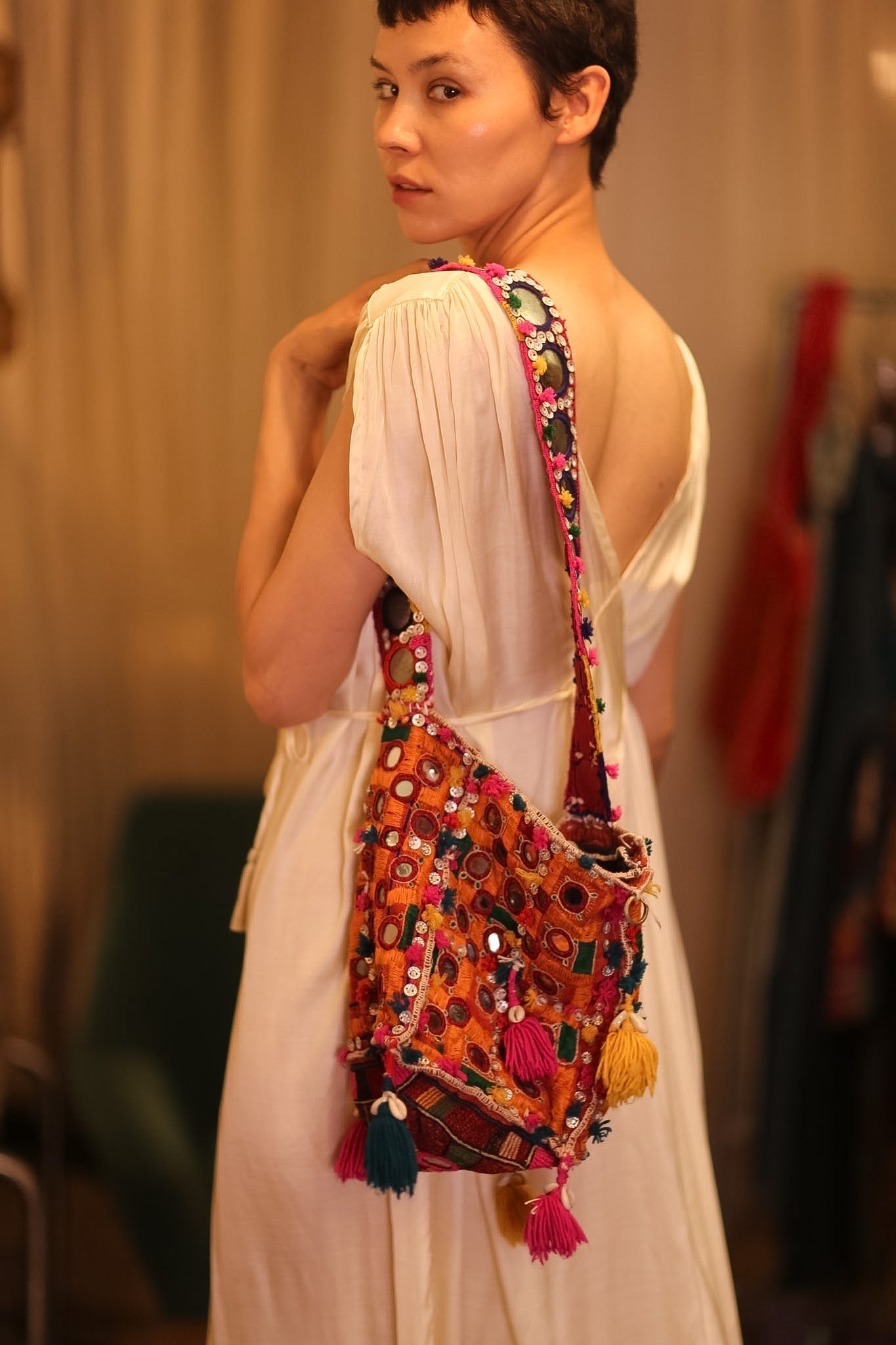HANDMADE MIRROR BAG BBE - MOMO STUDIO BERLIN - Berlin Concept Store - sustainable & ethical fashion