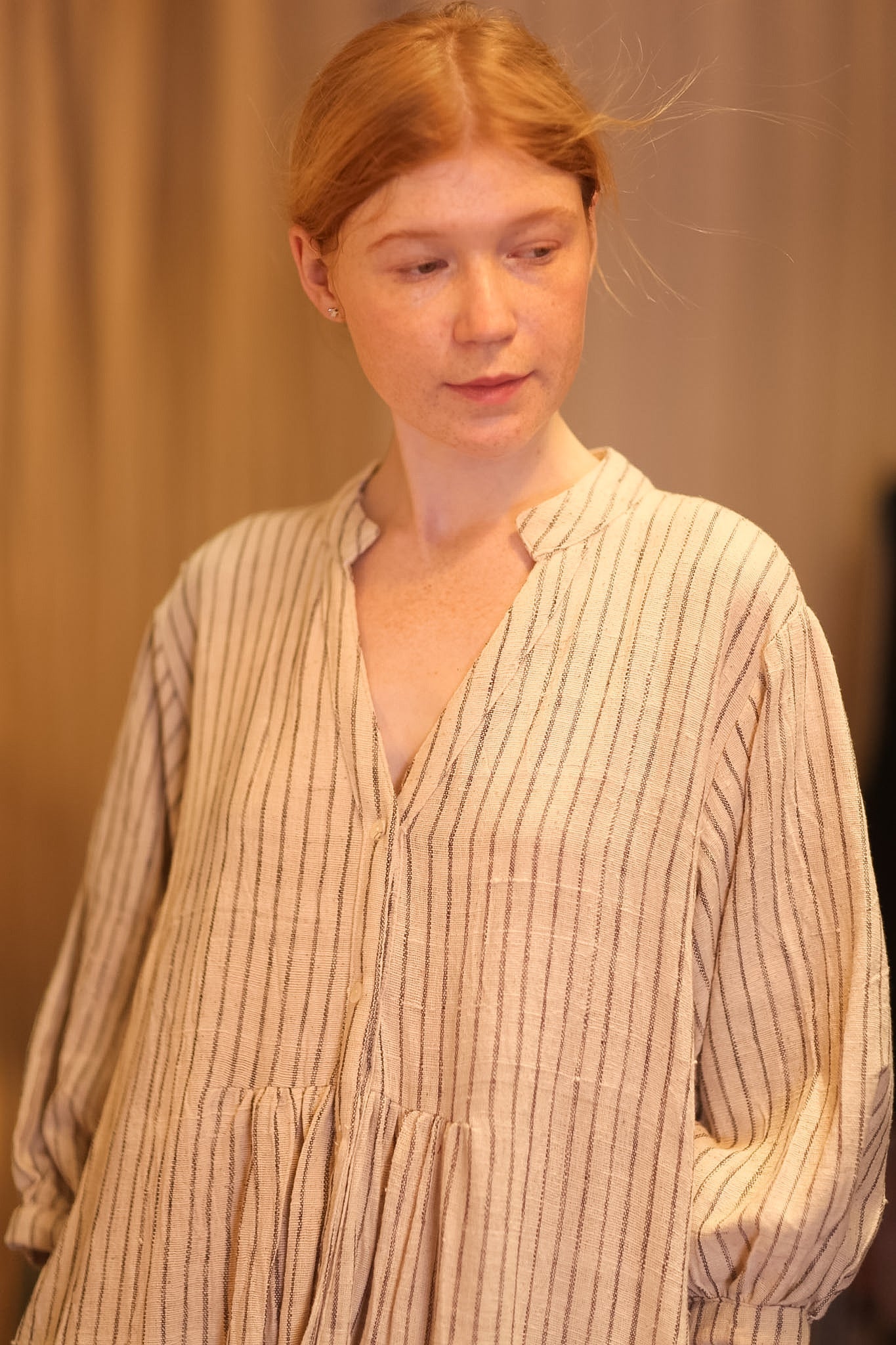 HANDWOVEN COTTON DRESS SUSIE ASHA - BANGKOK TAILOR CLOTHING STORE - HANDMADE CLOTHING