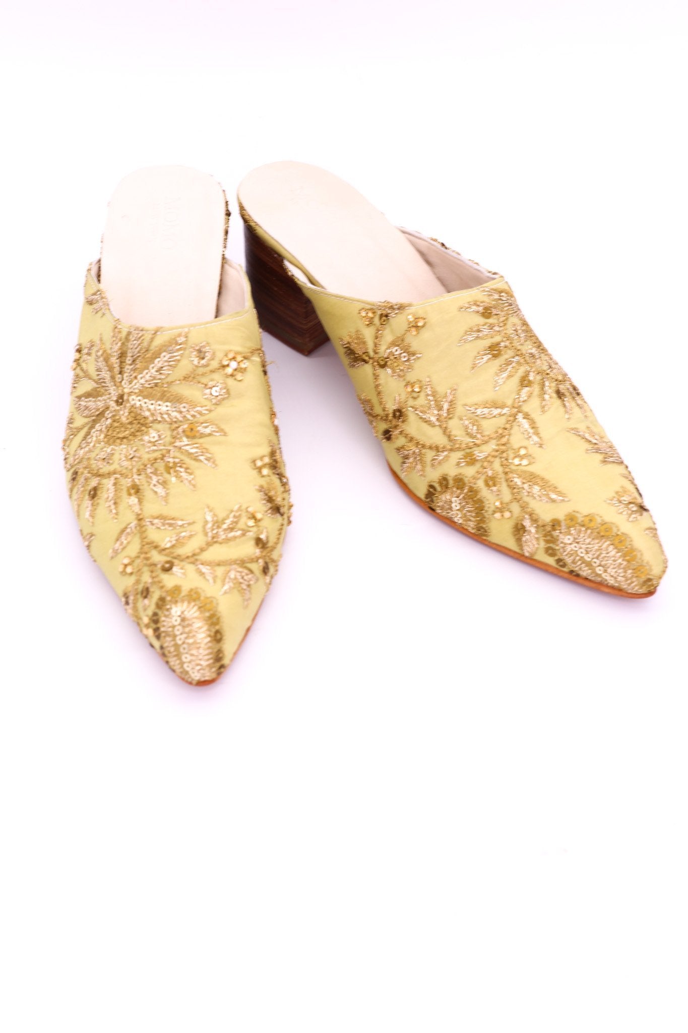 HEELED MULES EMBROIDERED X ANTHROPOLOGIE - MOMO STUDIO BERLIN - Berlin Concept Store - sustainable & ethical fashion