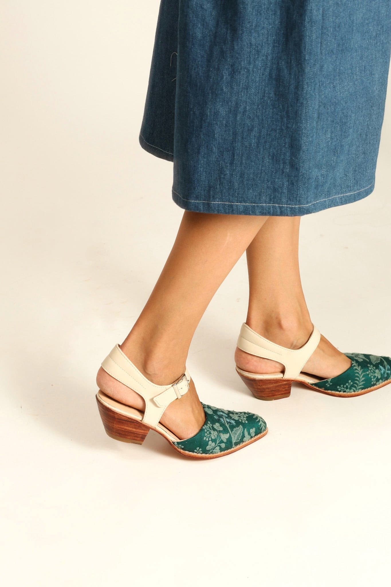 HEELED SANDALS INDIA - MOMO STUDIO BERLIN - Berlin Concept Store - sustainable & ethical fashion