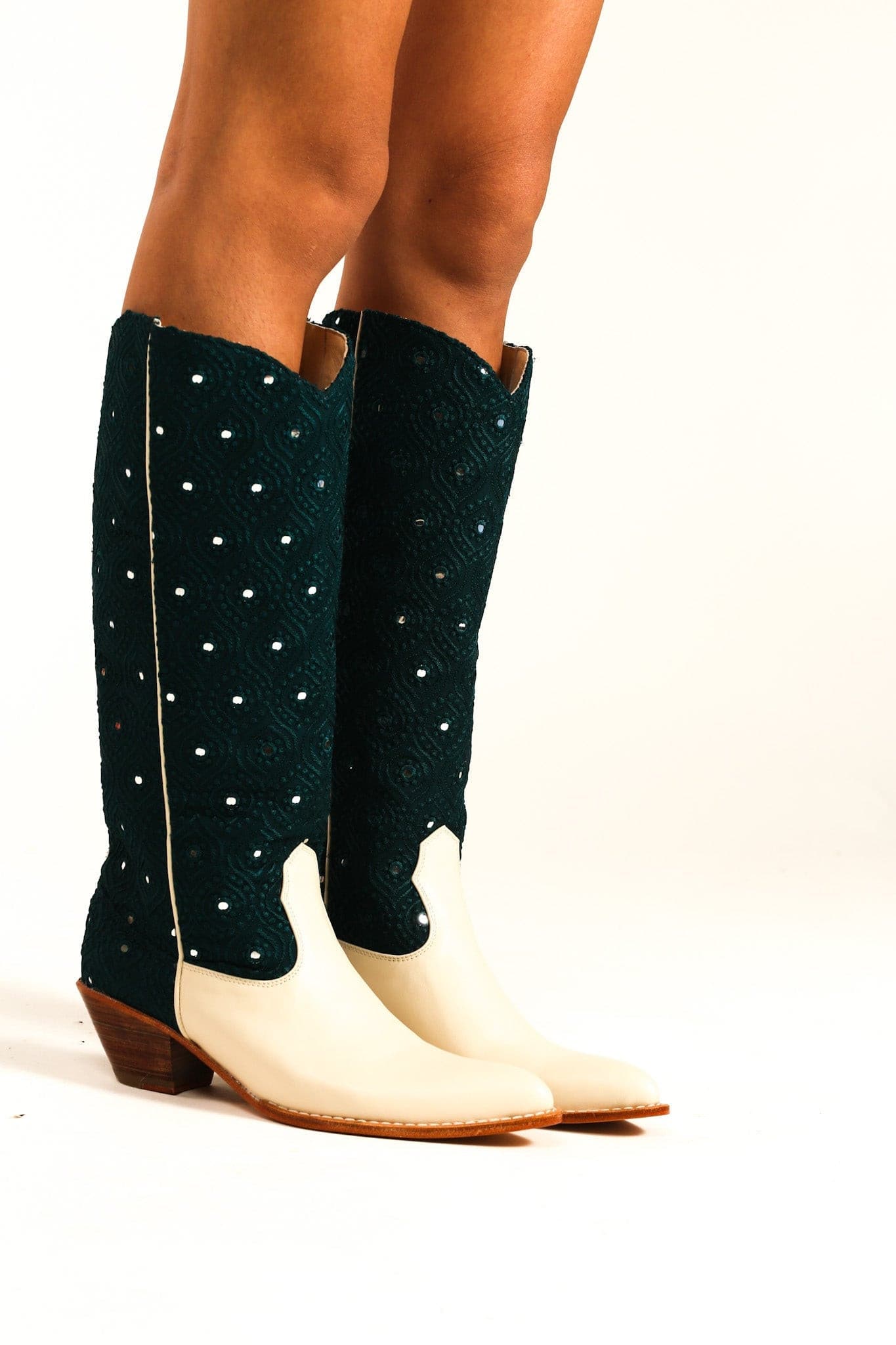 HIGH WESTERN BOOTS BEATRICE - MOMO STUDIO BERLIN - Berlin Concept Store - sustainable & ethical fashion